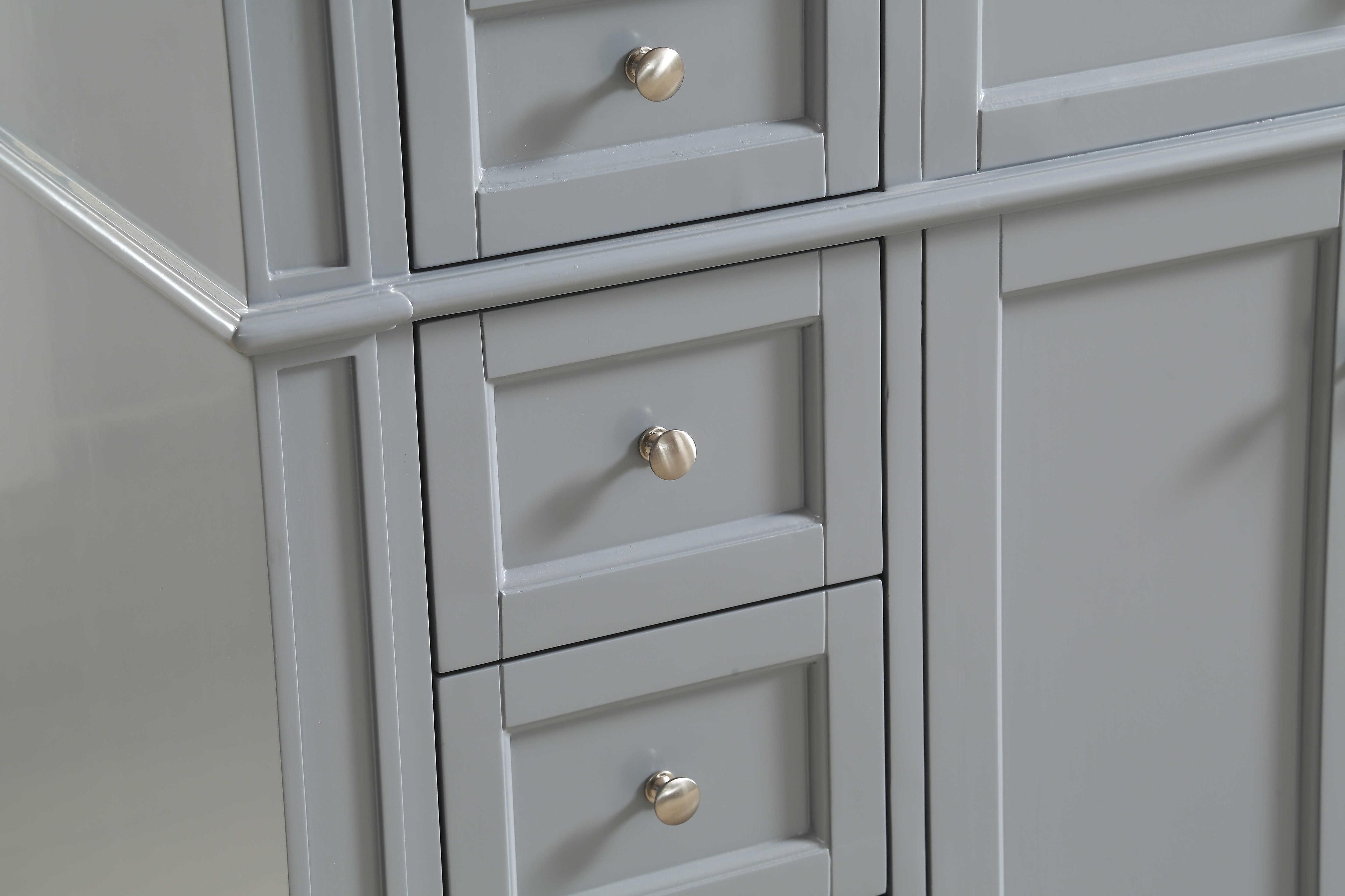 Elegant Lighting Park Avenue Grey 48" Vanity