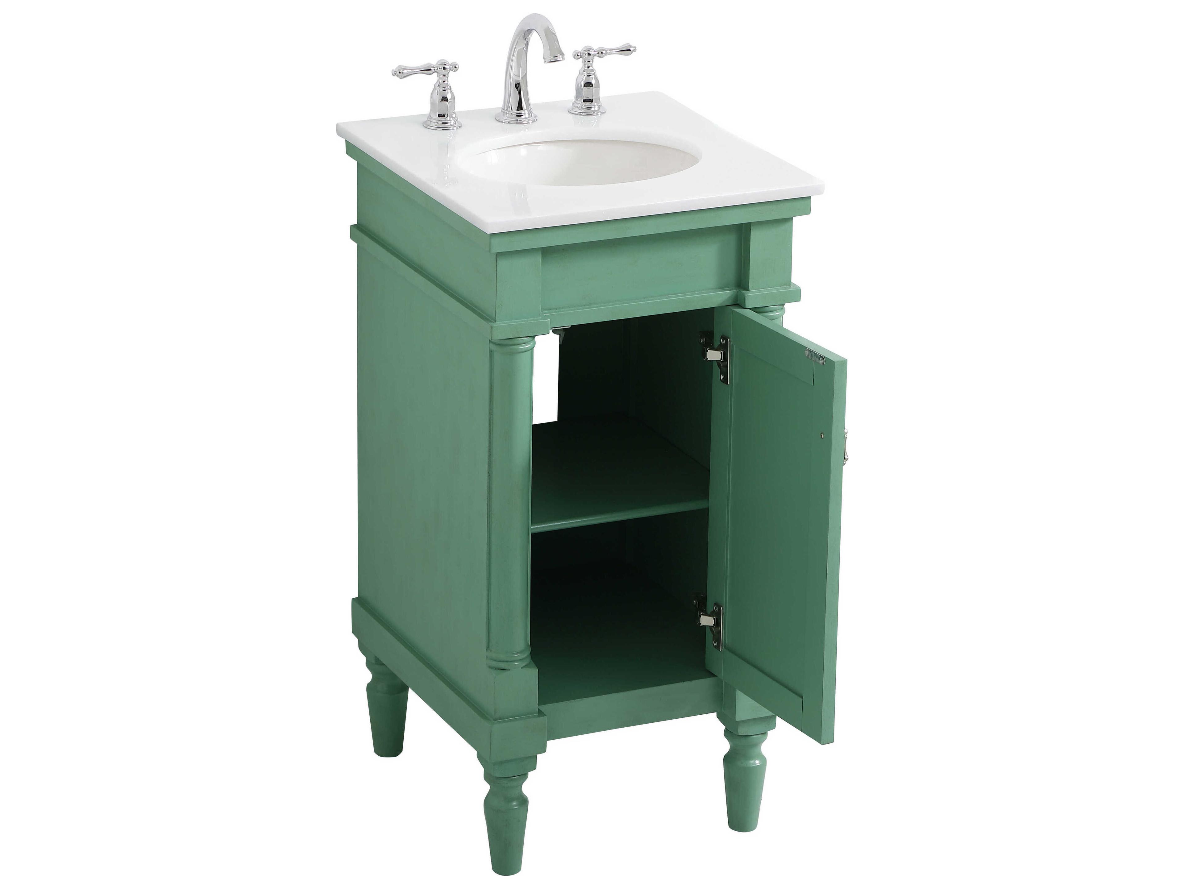 Elegant Lighting Lexington Vintage Mint 19" Vanity