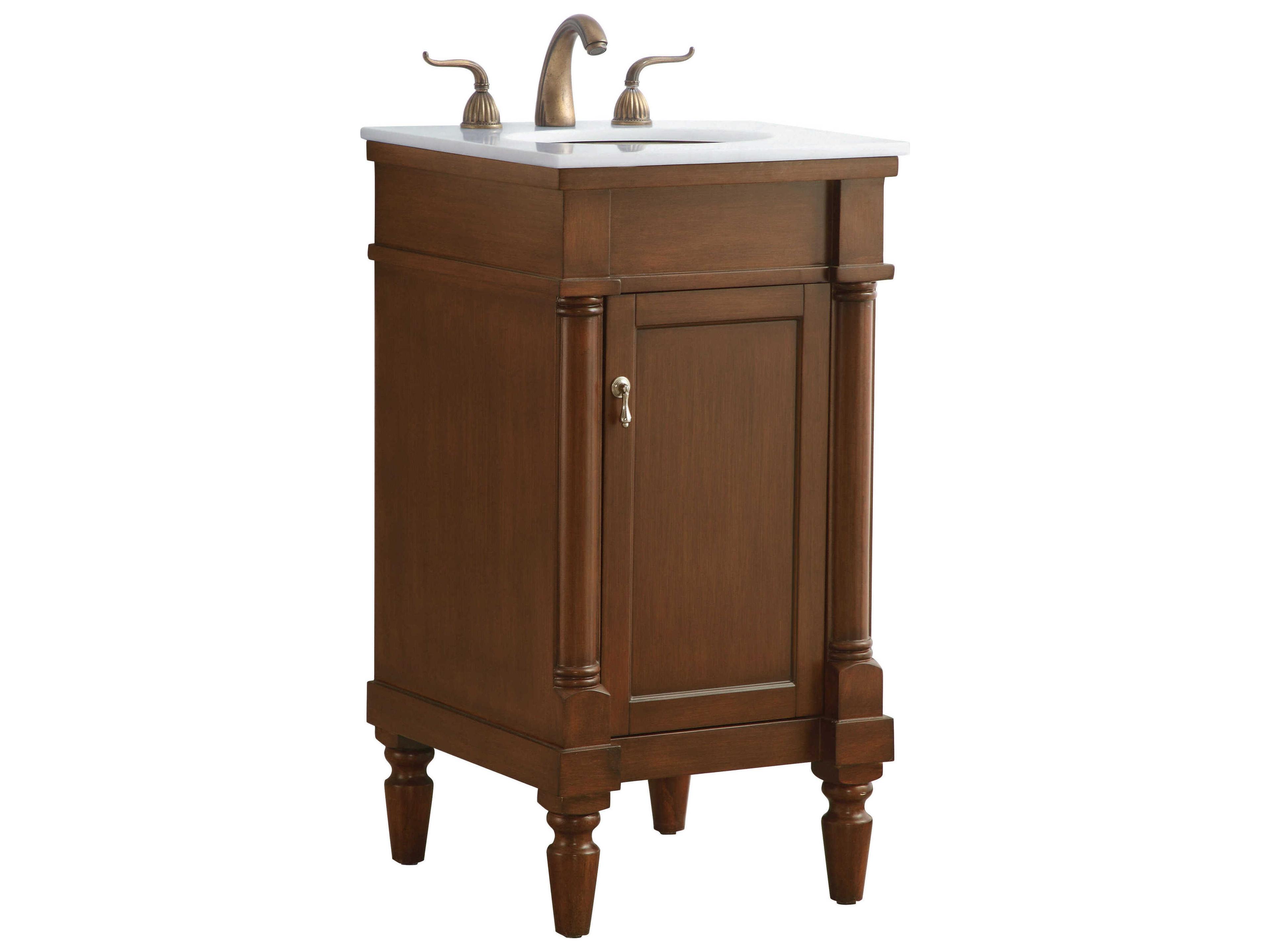 Elegant Lighting Lexington Walnut 19" Vanity