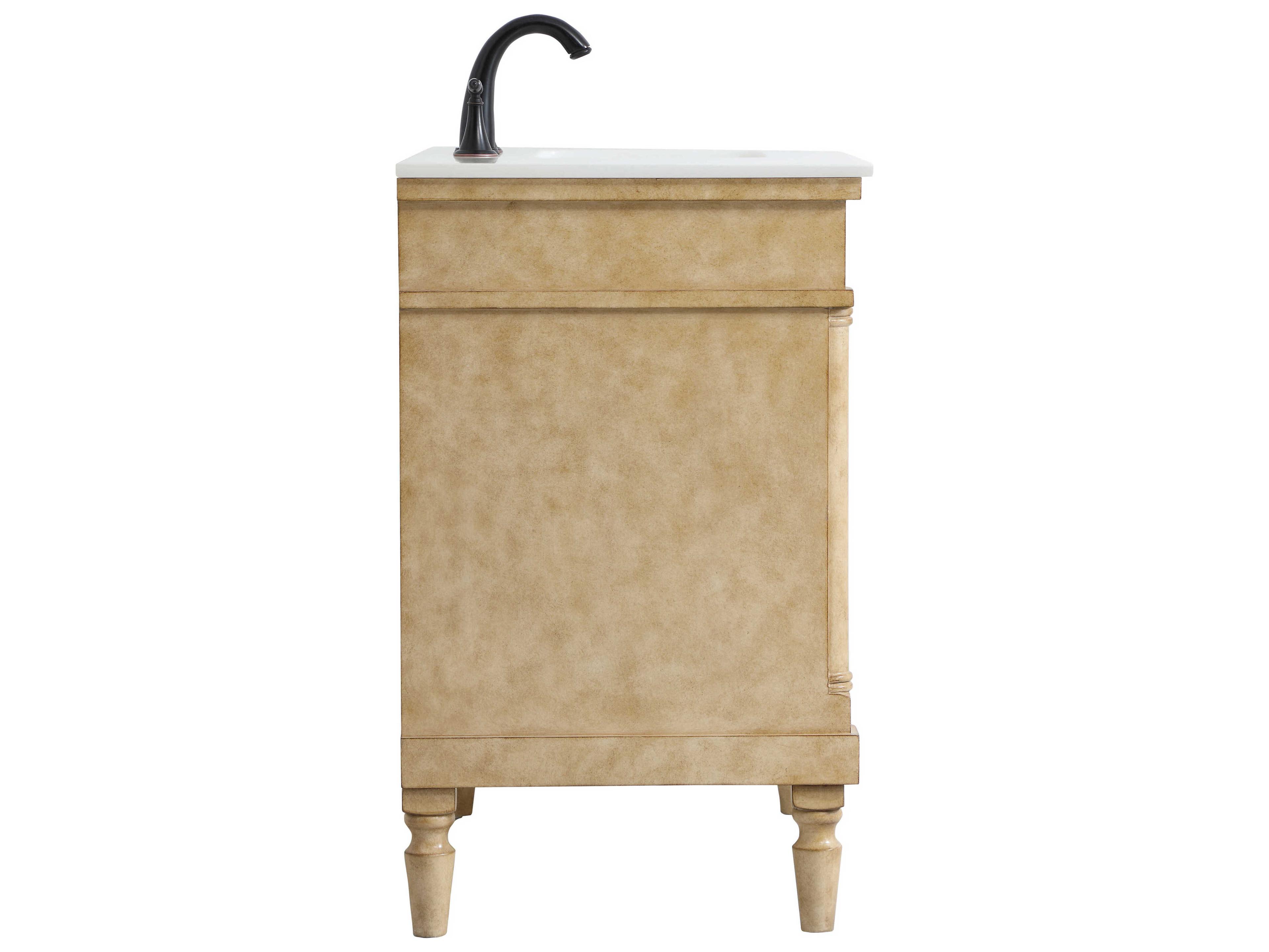 Elegant Lighting Lexington Antique Beige 36" Vanity