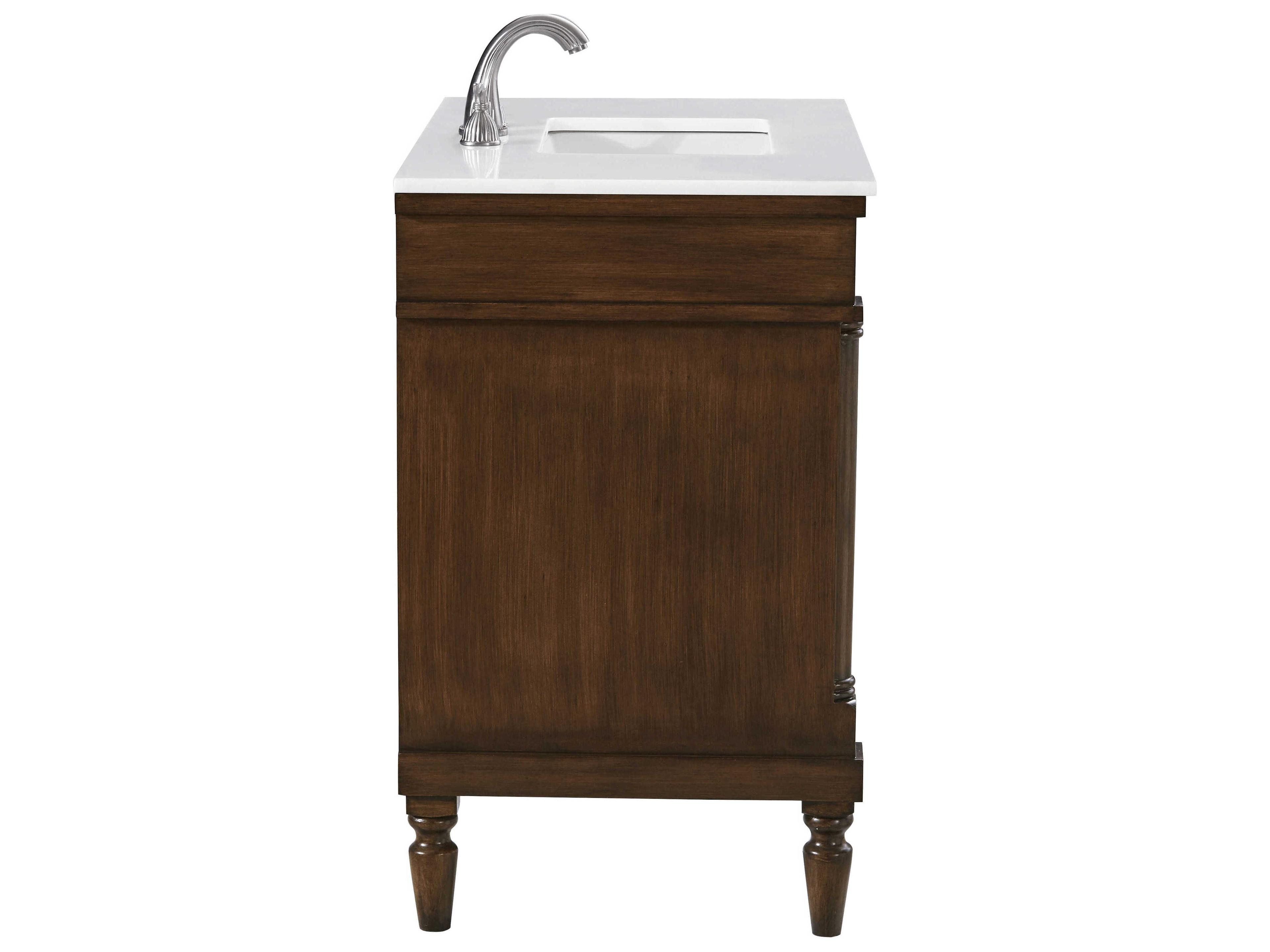 Elegant Lighting Lexington Walnut 36" Vanity