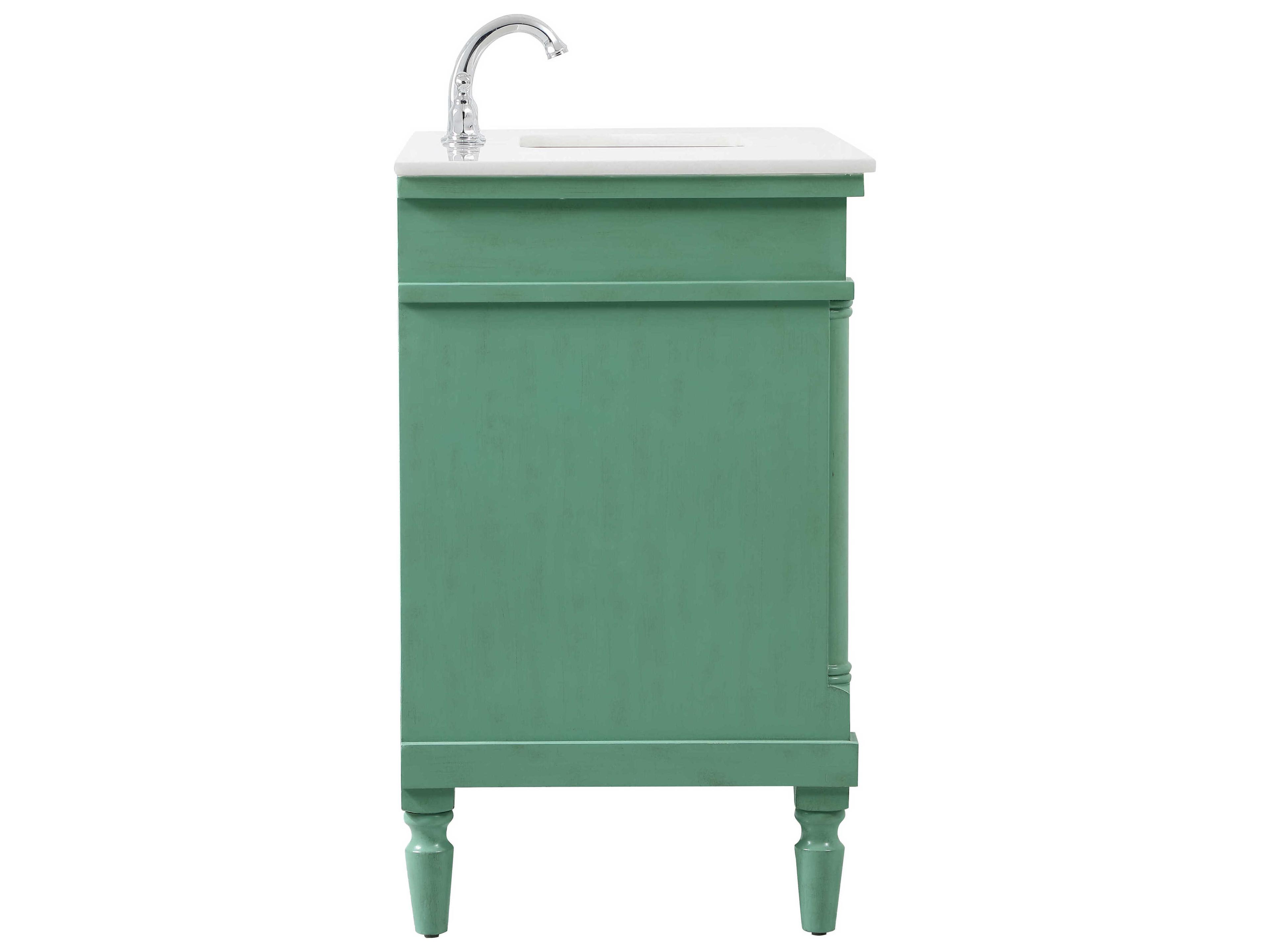 Elegant Lighting Lexington Vintage Mint 42" Vanity