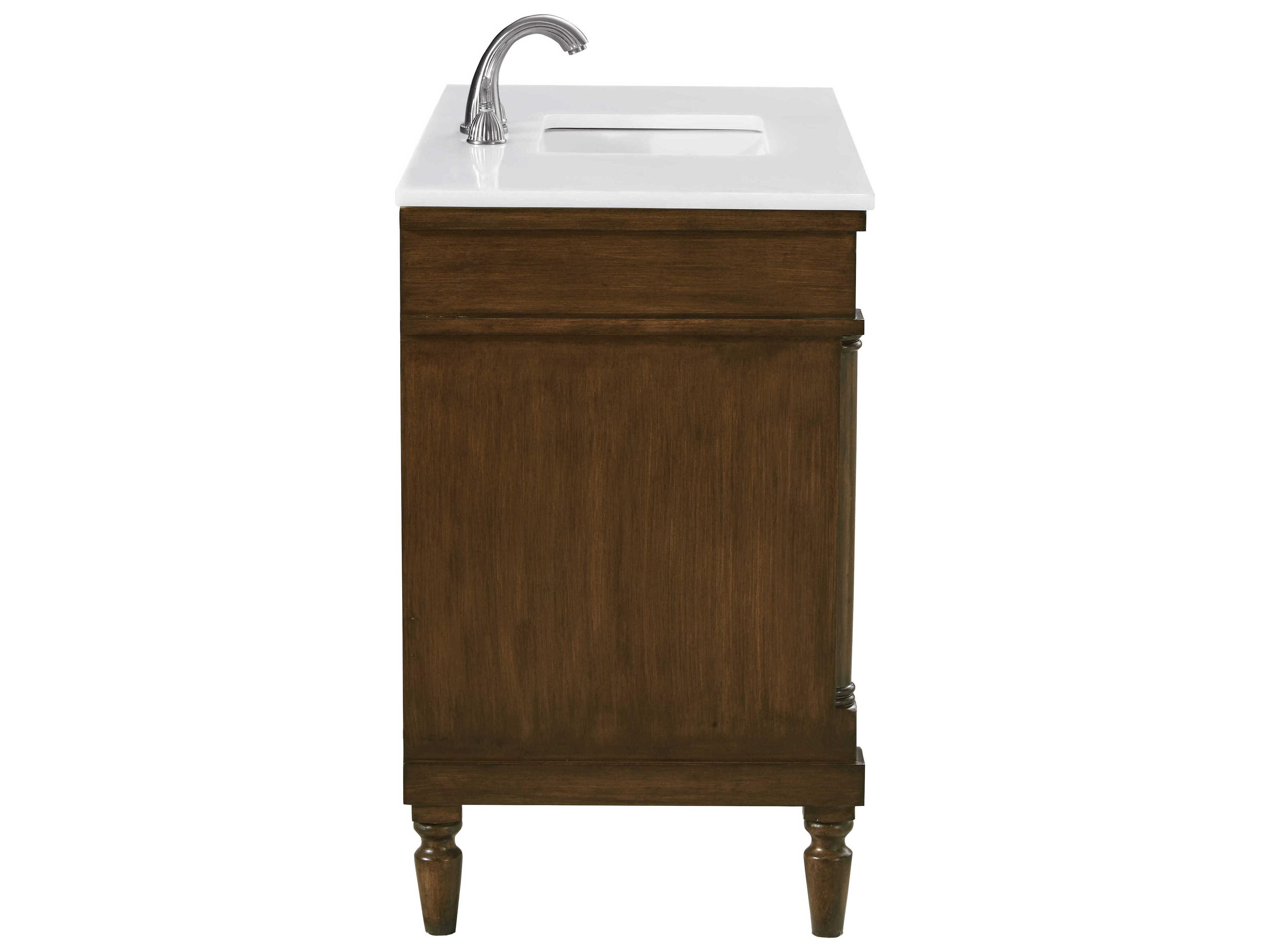 Elegant Lighting Lexington Walnut 42" Vanity