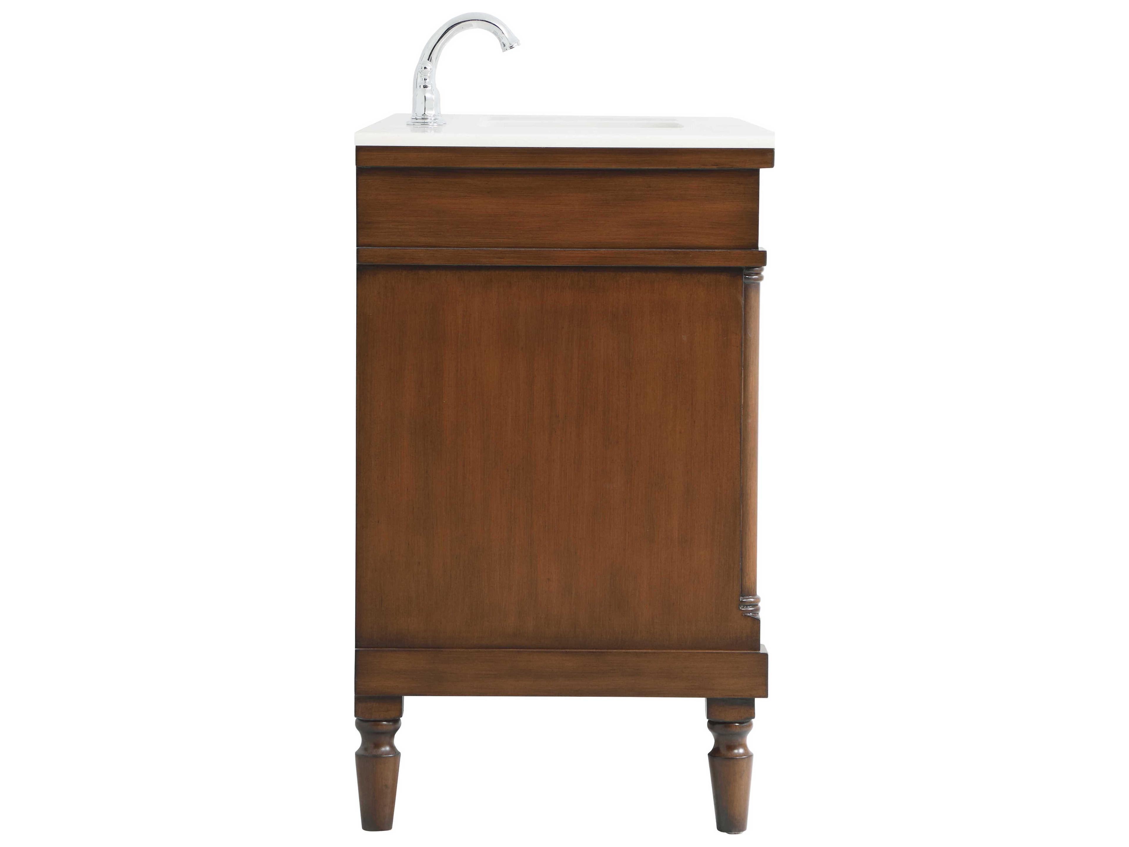 Elegant Lighting Lexington Walnut 48" Vanity