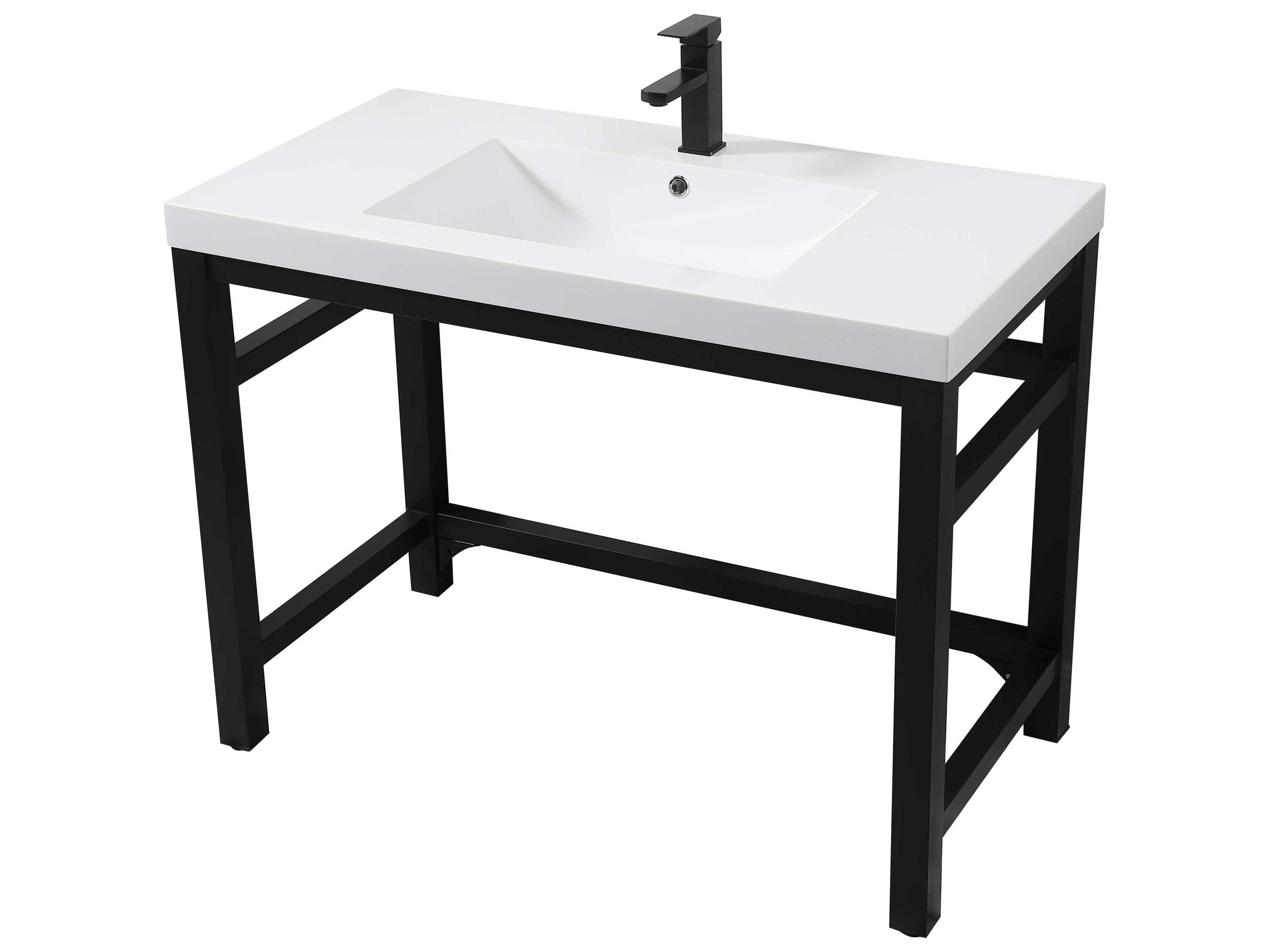 Elegant Lighting Raya Single Vanity