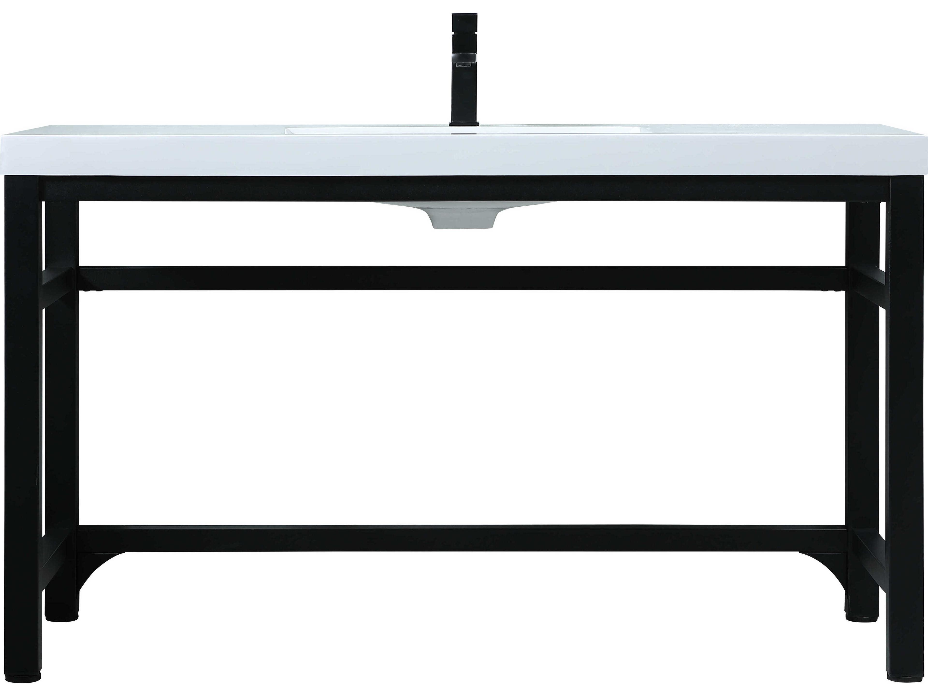 Elegant Lighting Raya Black ADA Compliant Vanity