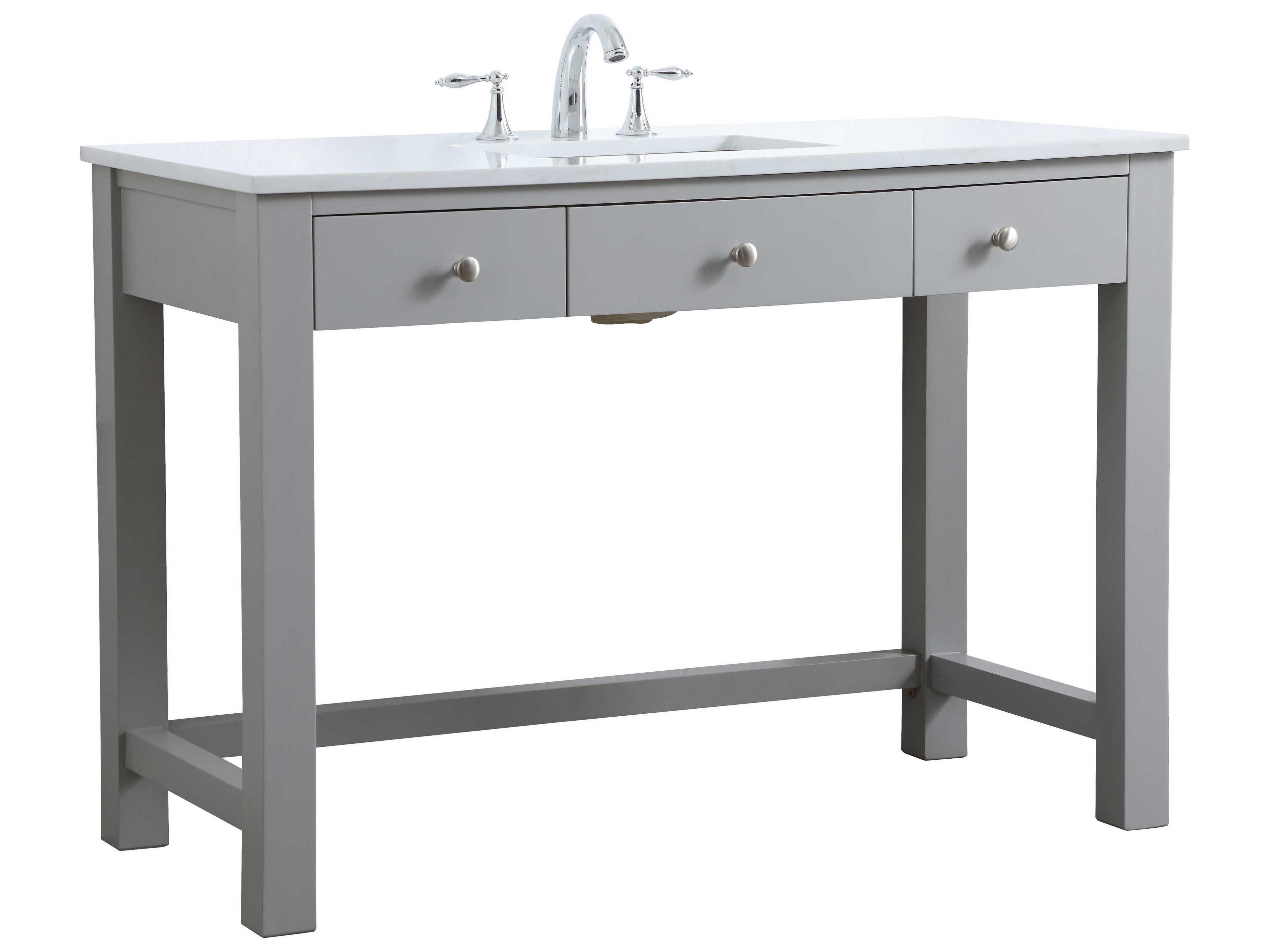 Elegant Lighting Hudson Grey ADA Compliant Vanity