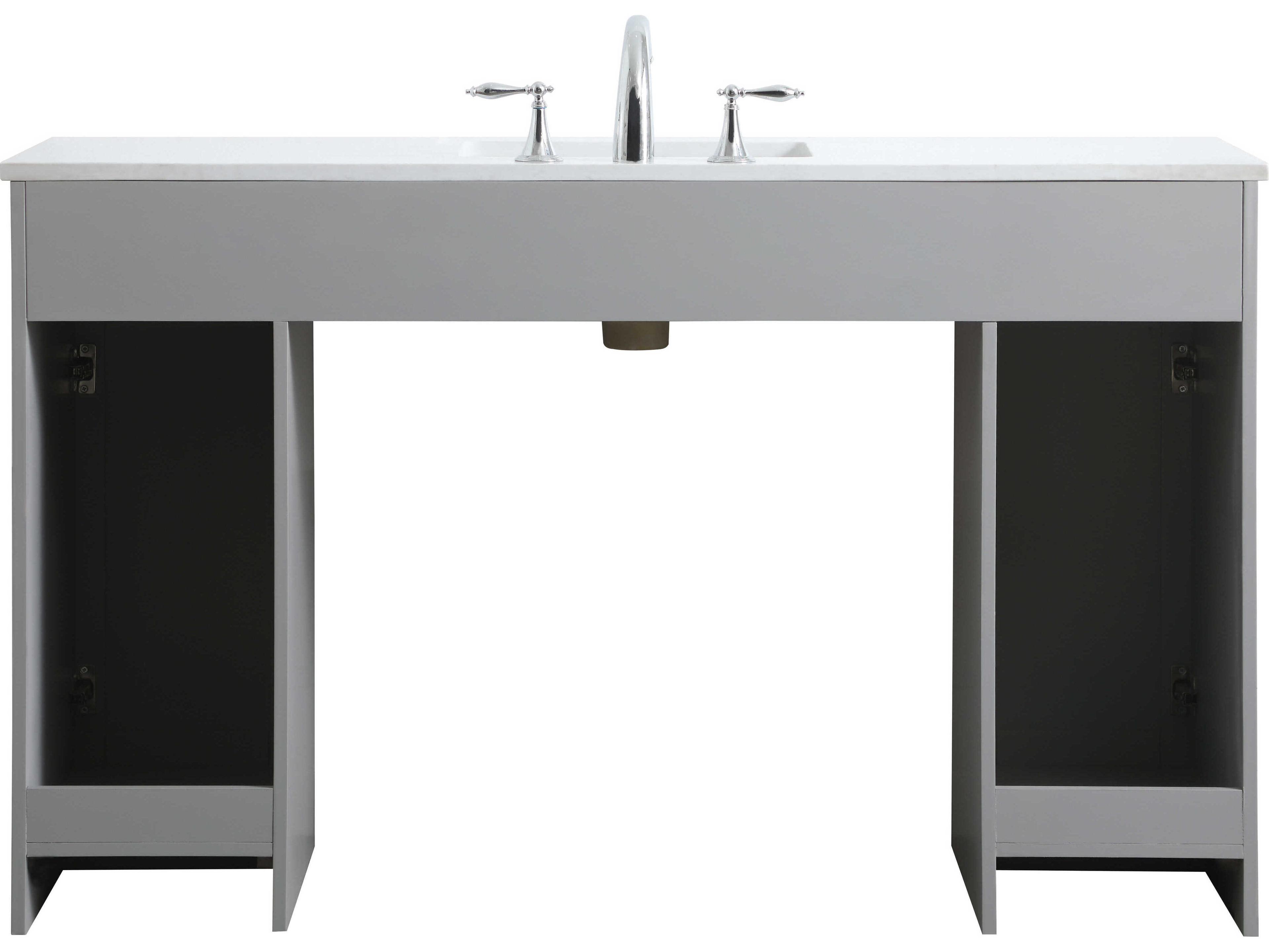 Elegant Lighting Cooper Grey ADA Compliant Vanity