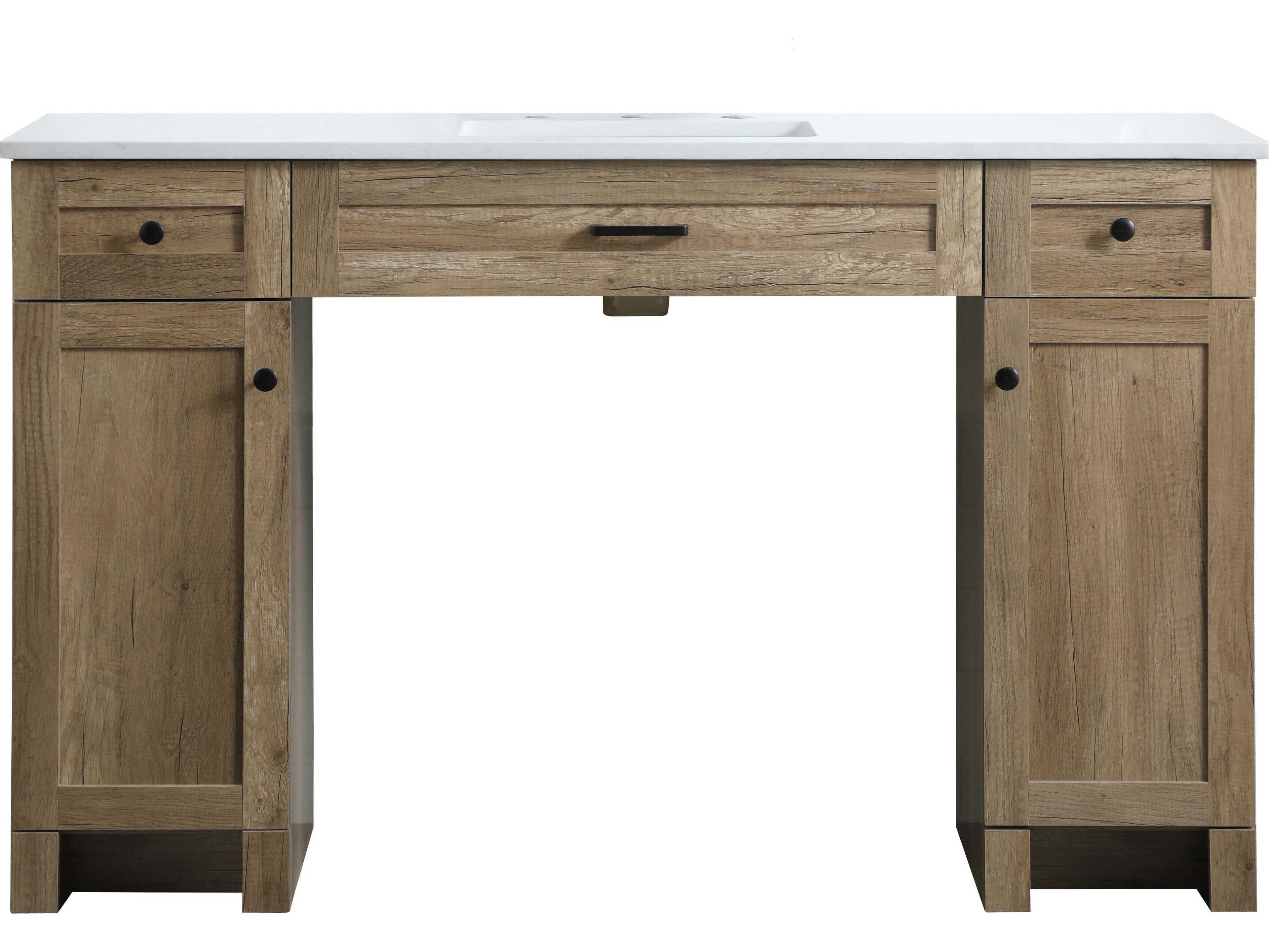 Elegant Lighting Cooper Natural Oak ADA Compliant Vanity