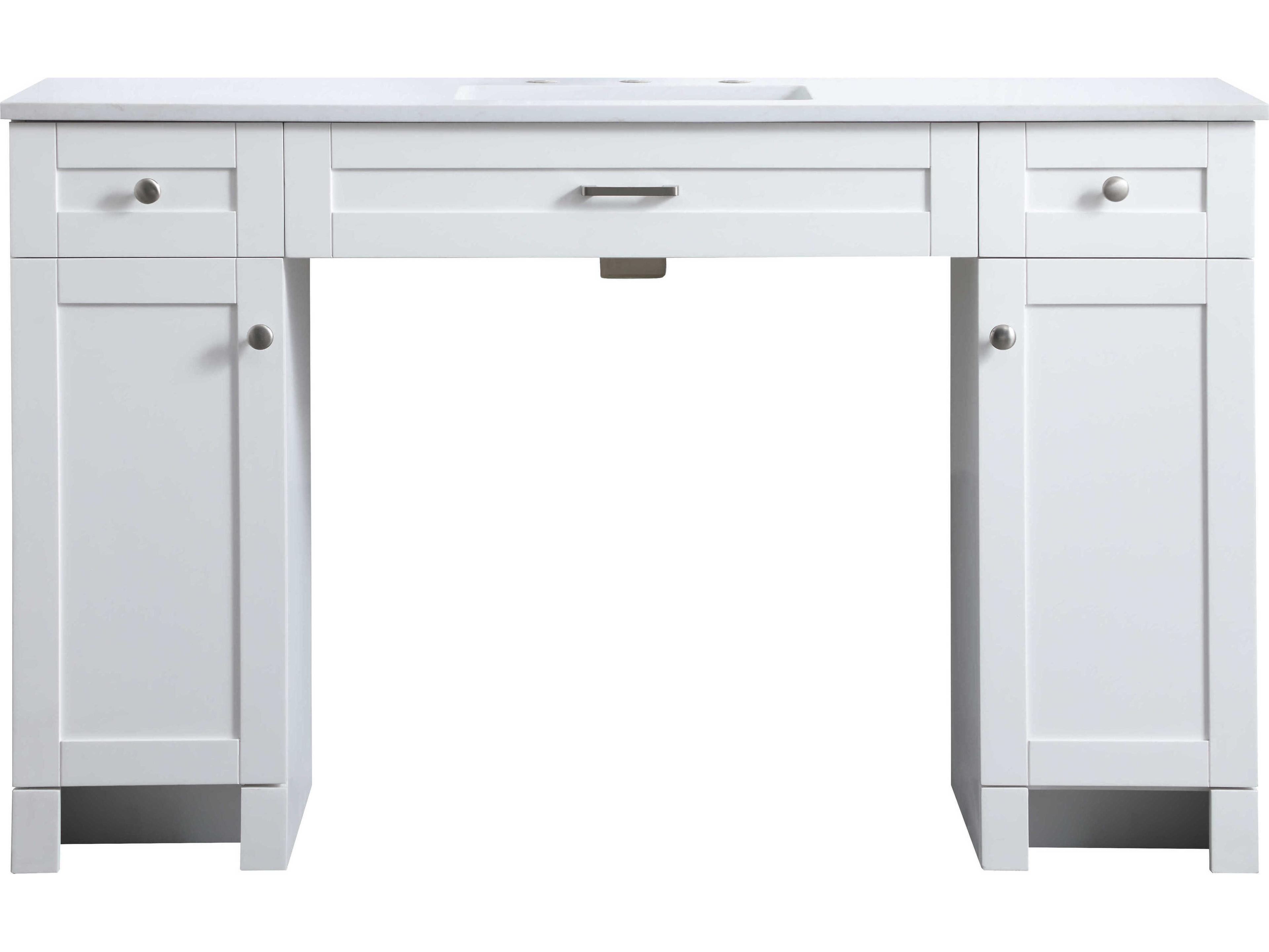 Elegant Lighting Cooper White ADA Compliant Vanity