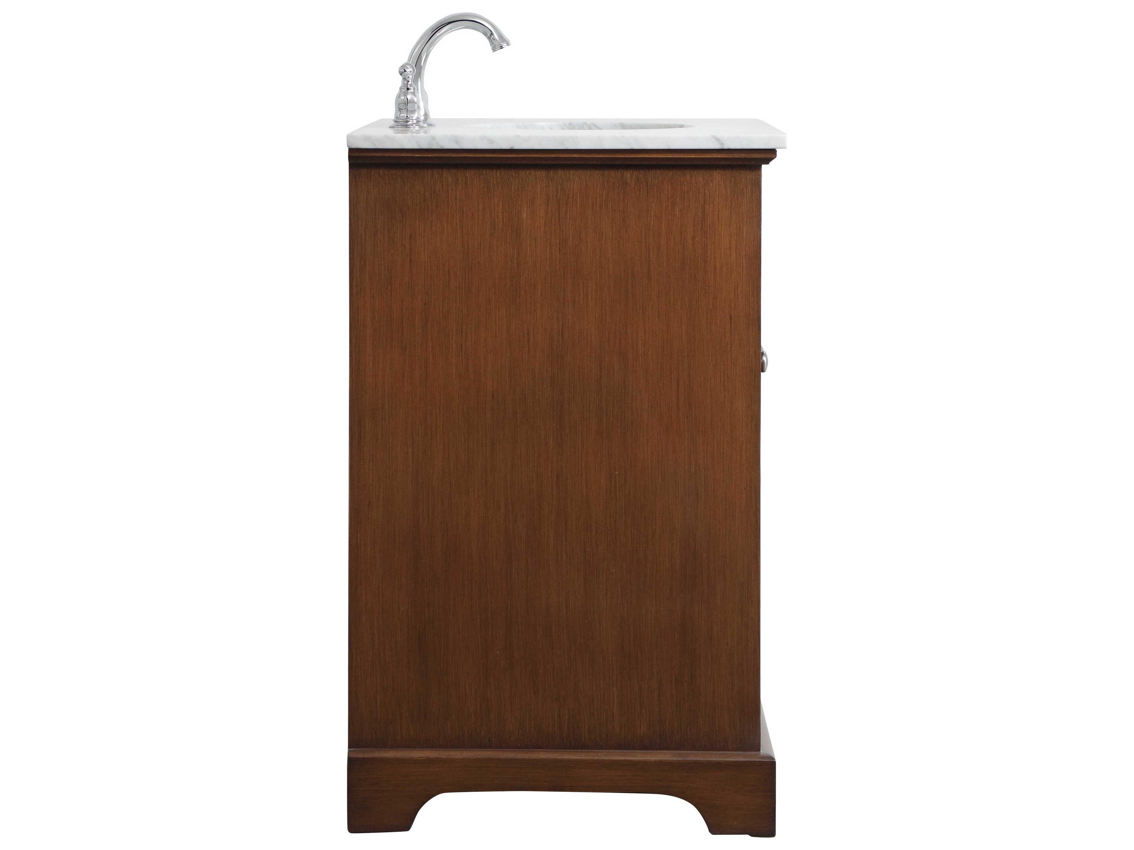 Elegant Lighting Americana Teak 32" Vanity