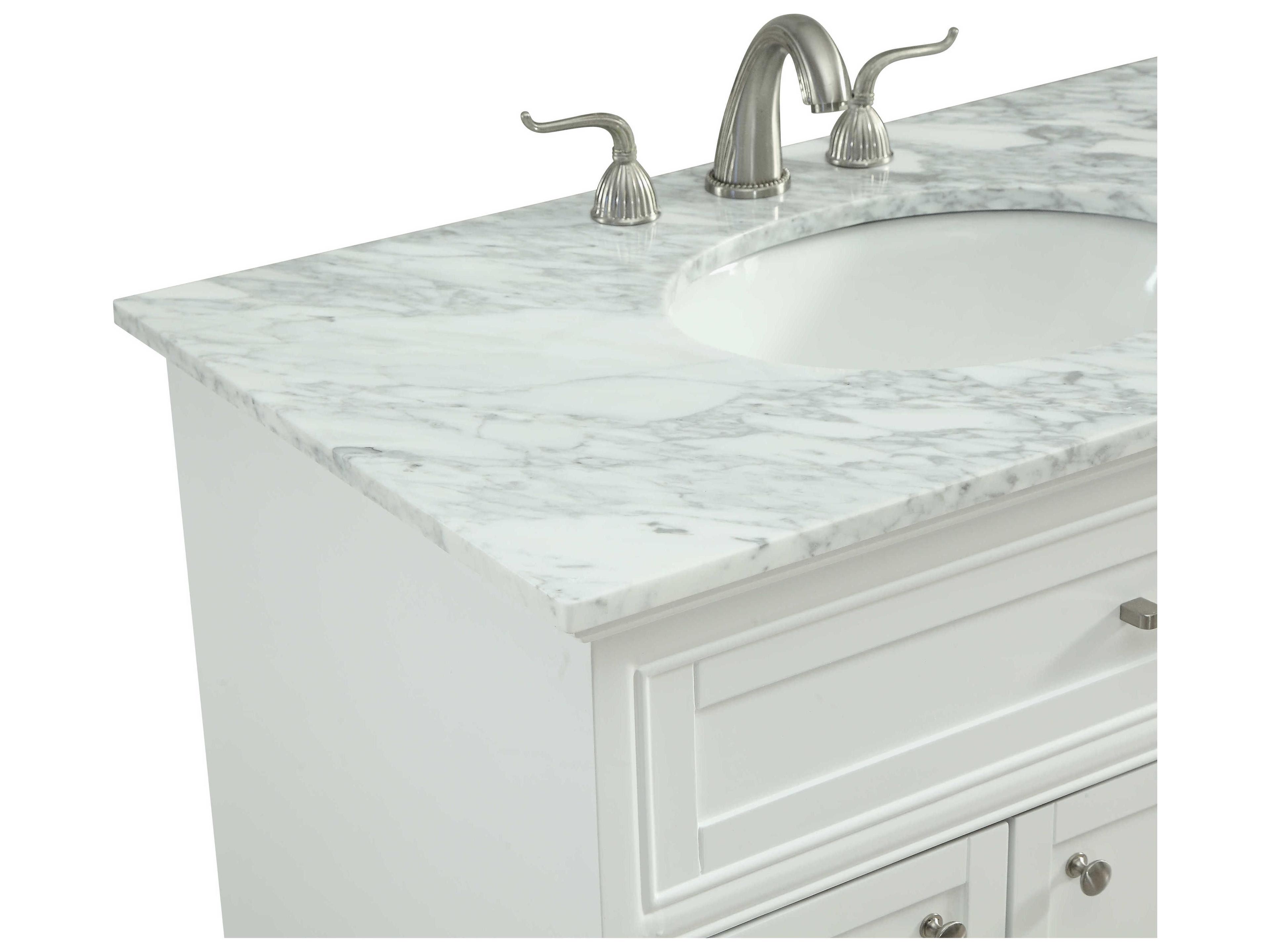 Elegant Lighting Americana White 36" Vanity