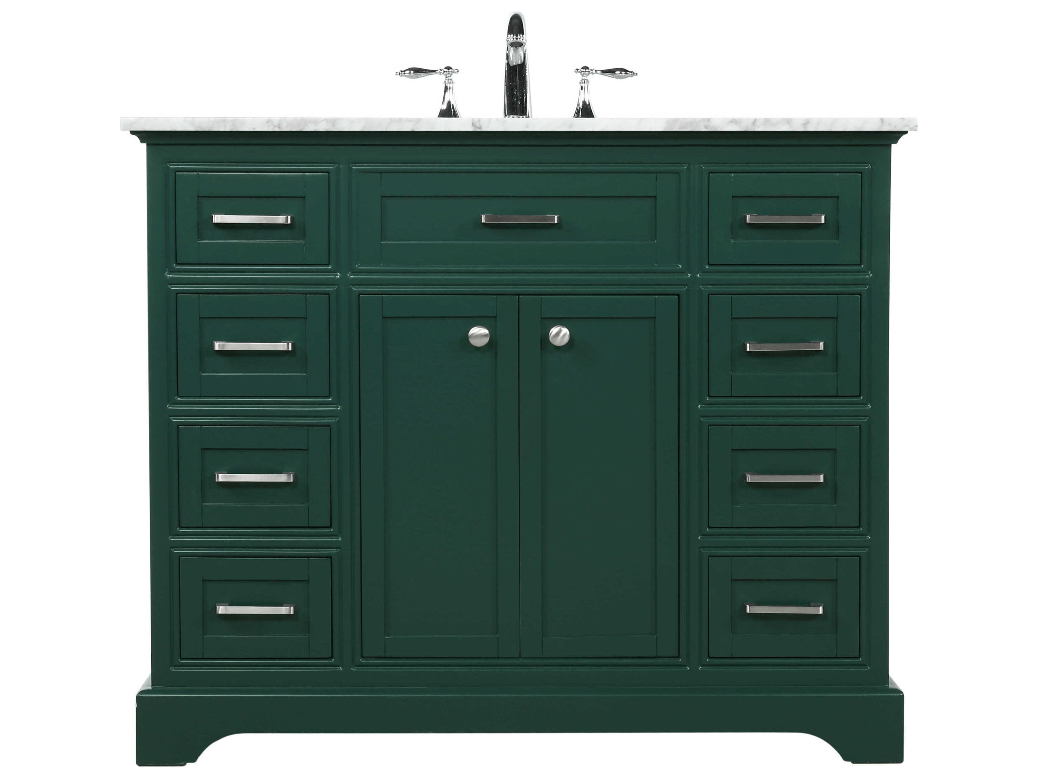 Elegant Lighting Americana Green 42" Vanity
