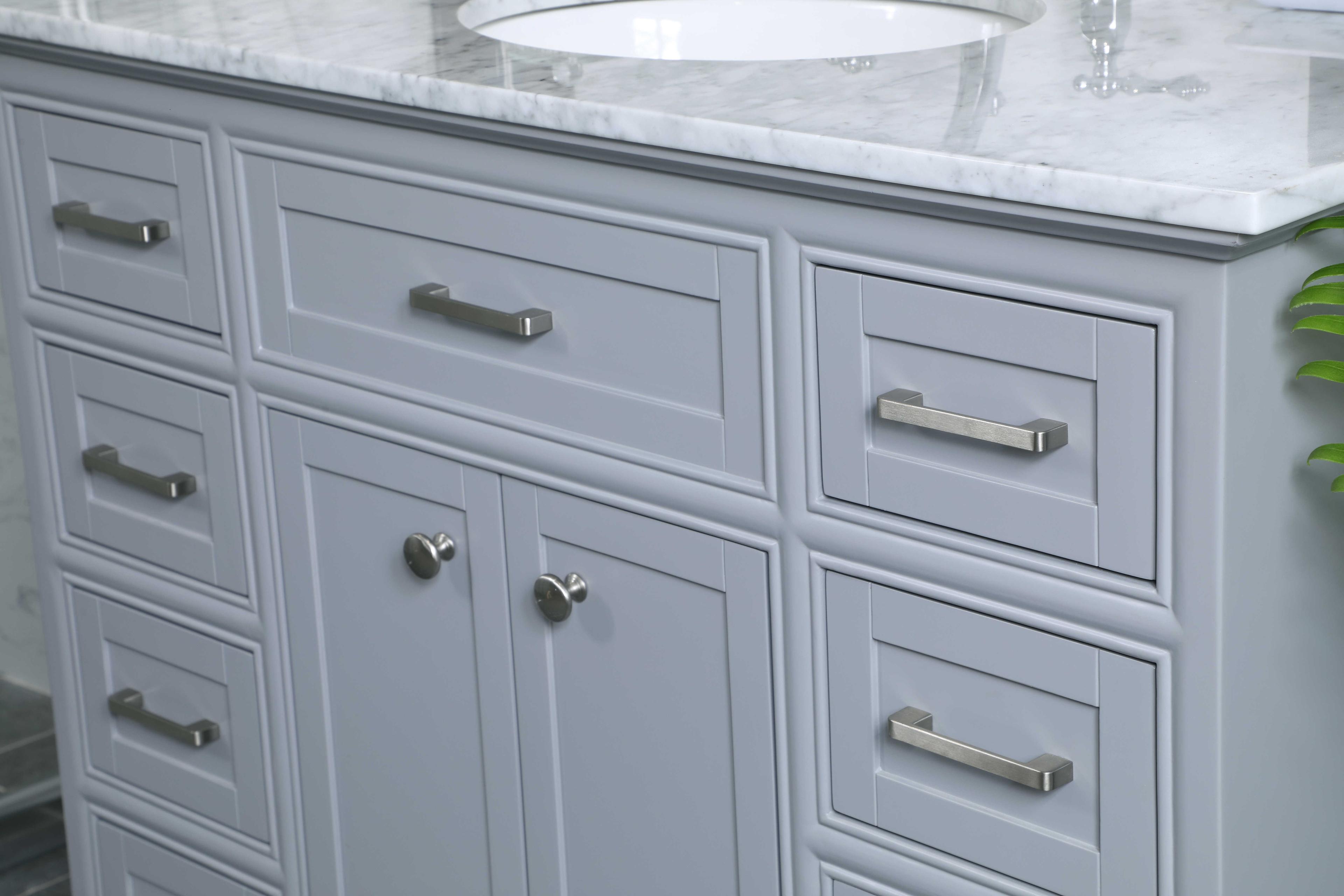 Elegant Lighting Americana Light Grey 42" Vanity