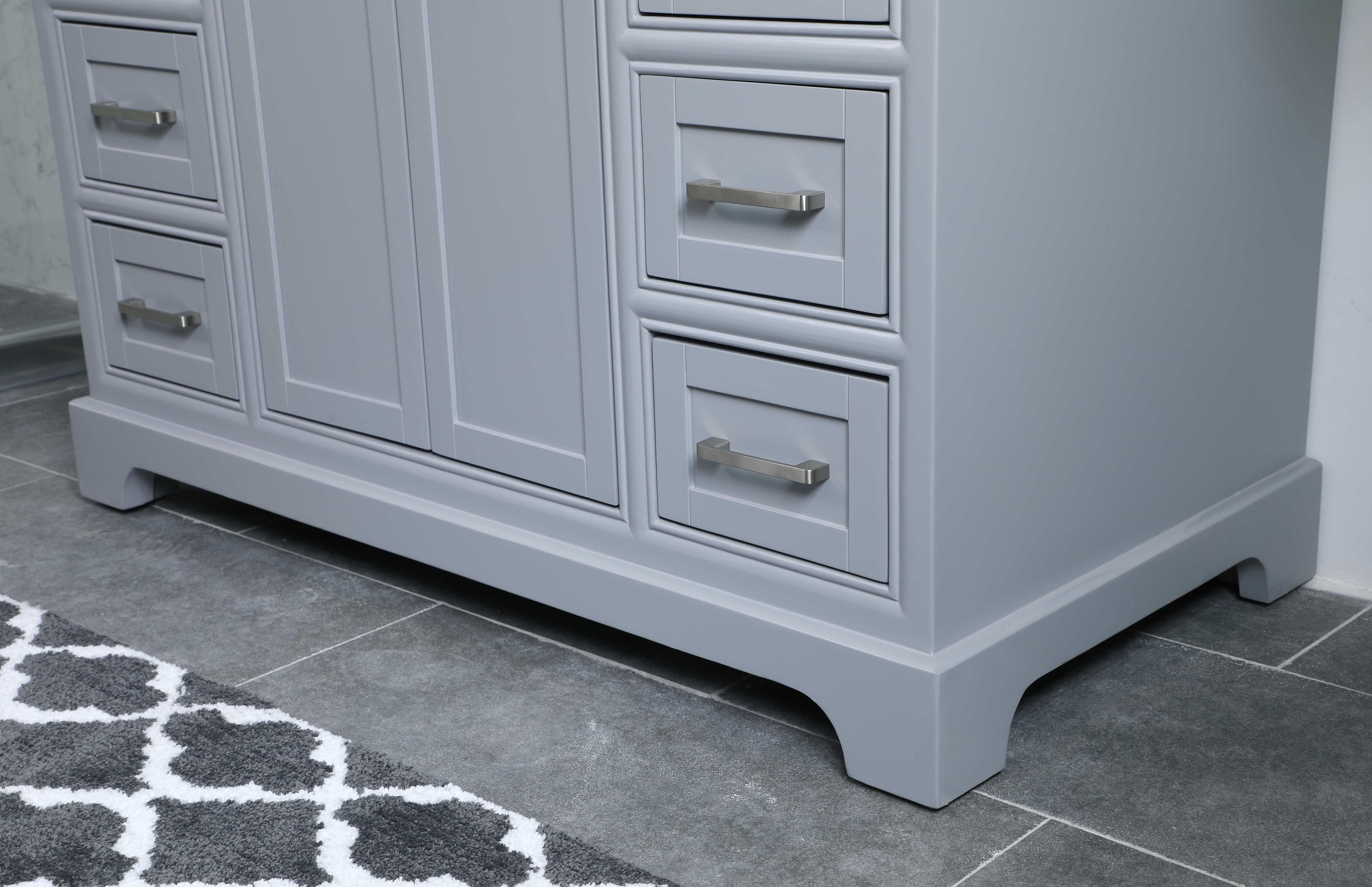 Elegant Lighting Americana Light Grey 42" Vanity