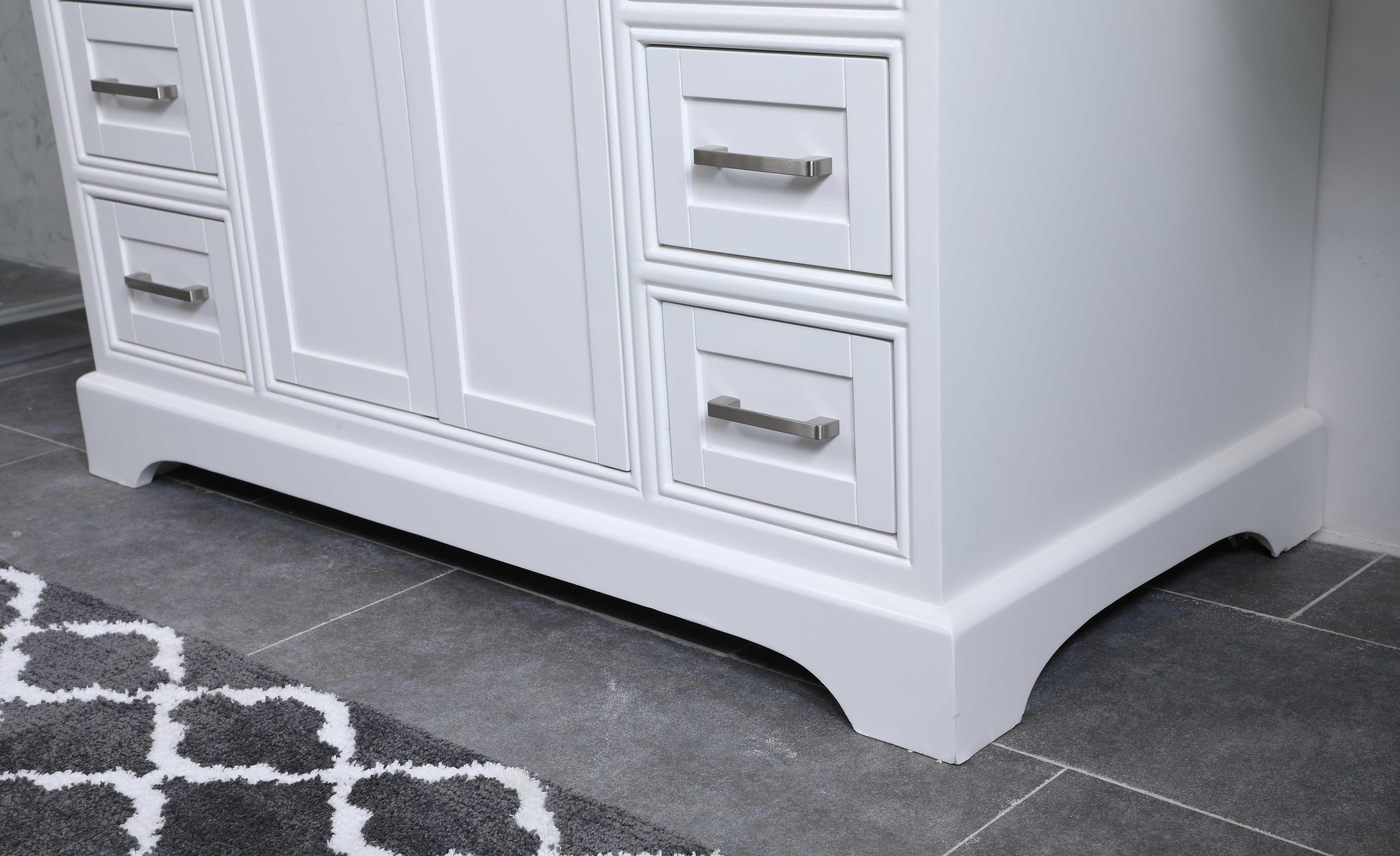 Elegant Lighting Americana White 42" Vanity