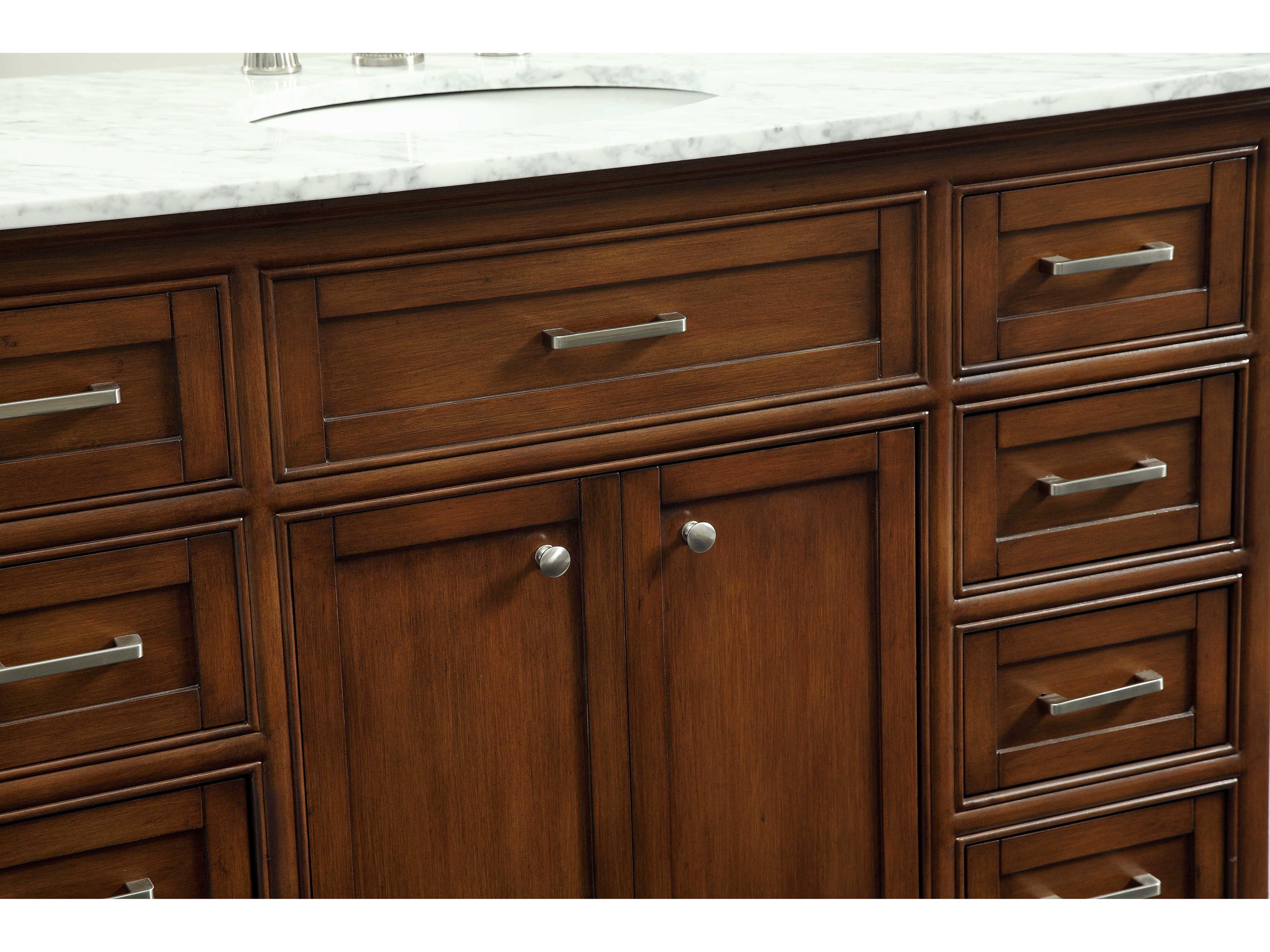 Elegant Lighting Americana Teak 48" Vanity