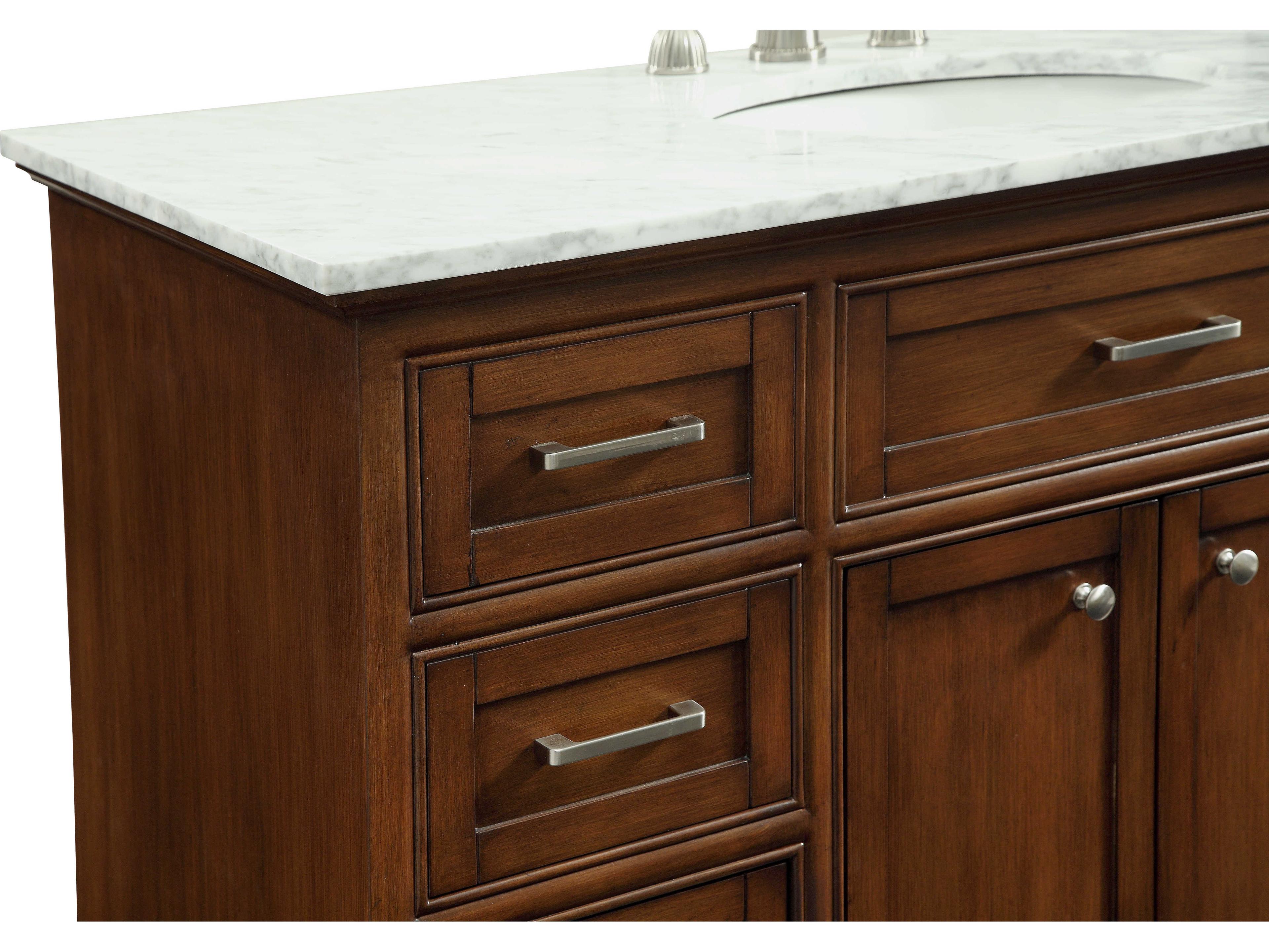 Elegant Lighting Americana Teak 48" Vanity