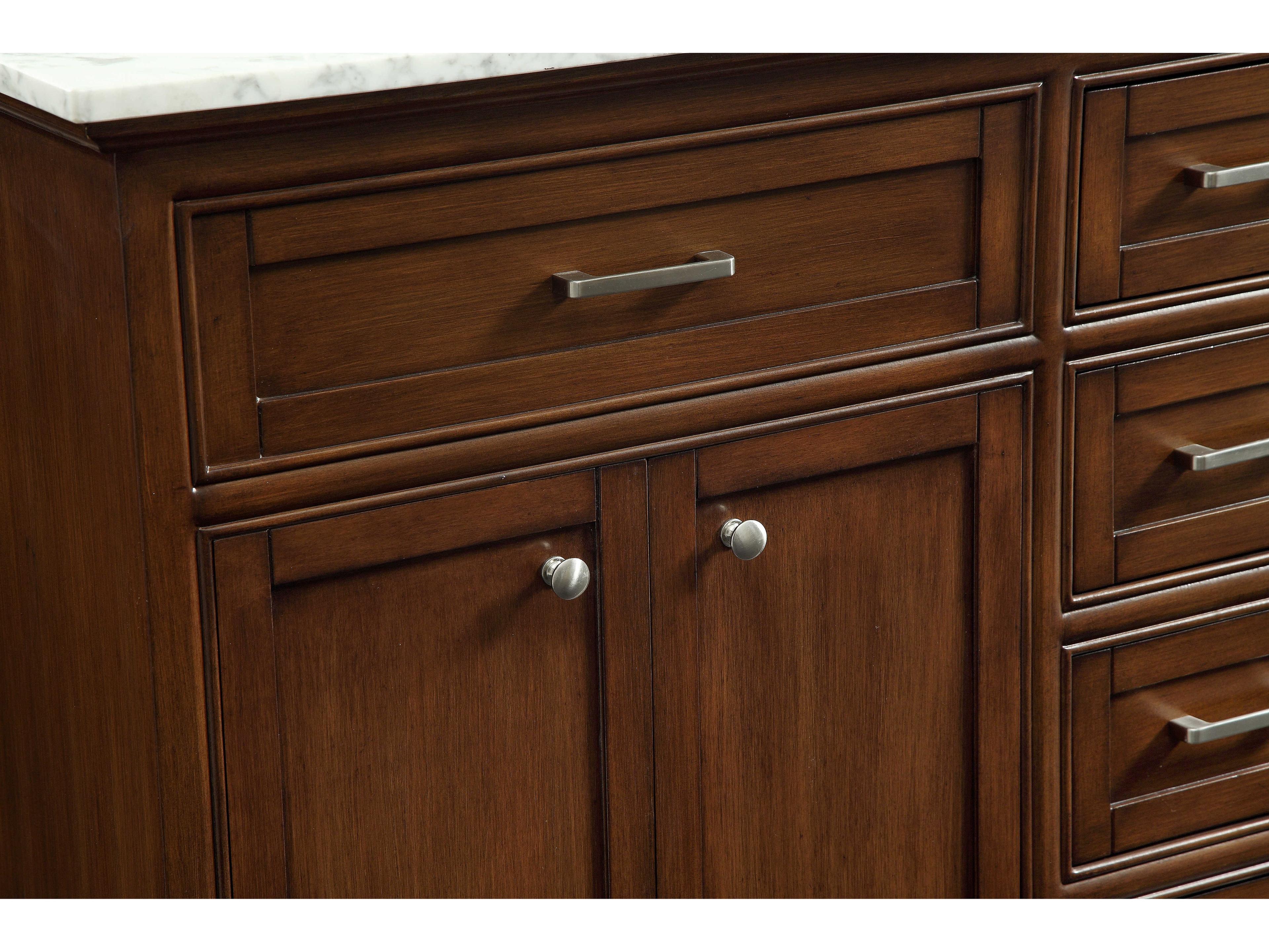 Elegant Lighting Americana Teak 60" Vanity