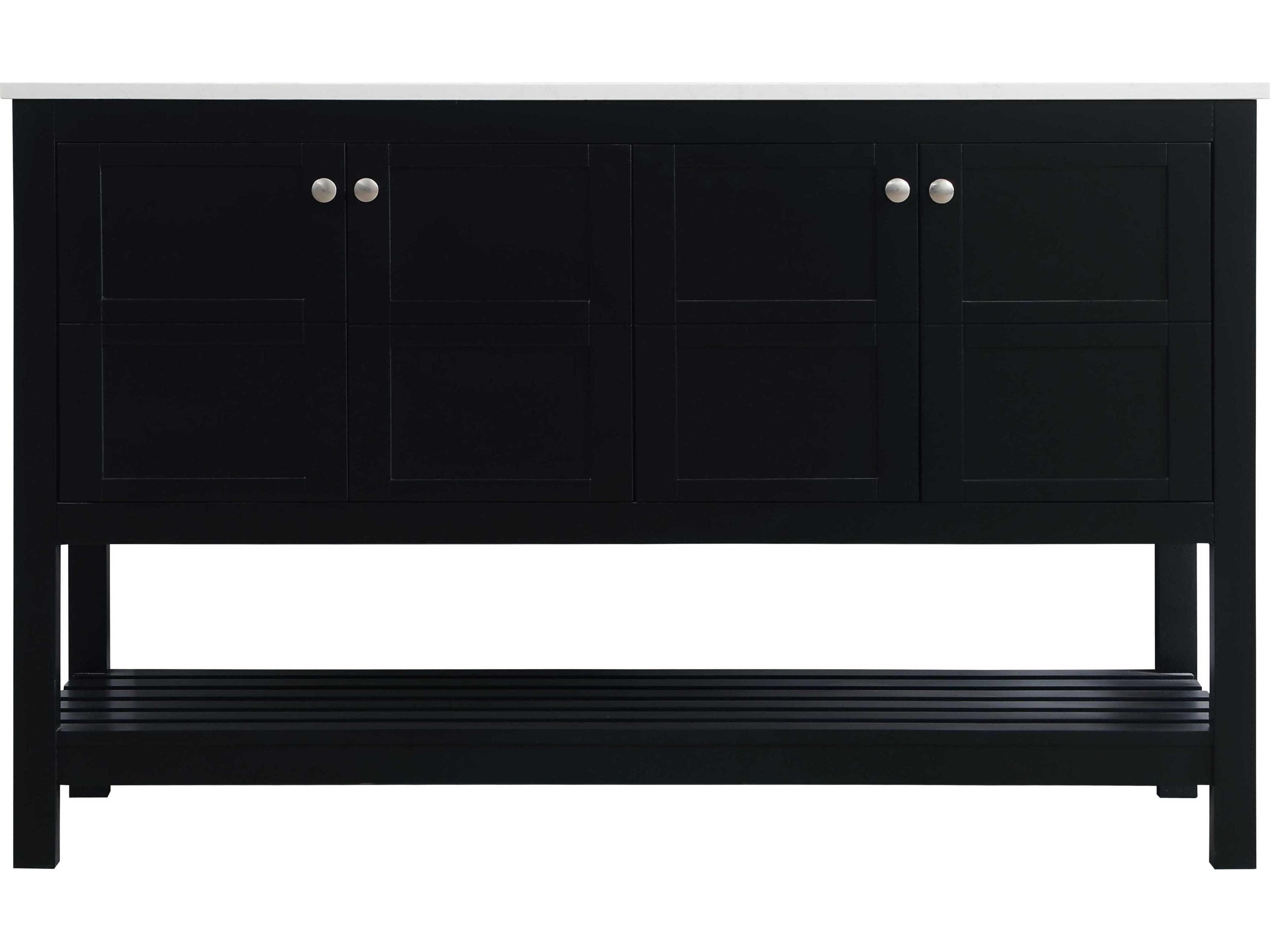 Elegant Lighting Theo Black Vanity