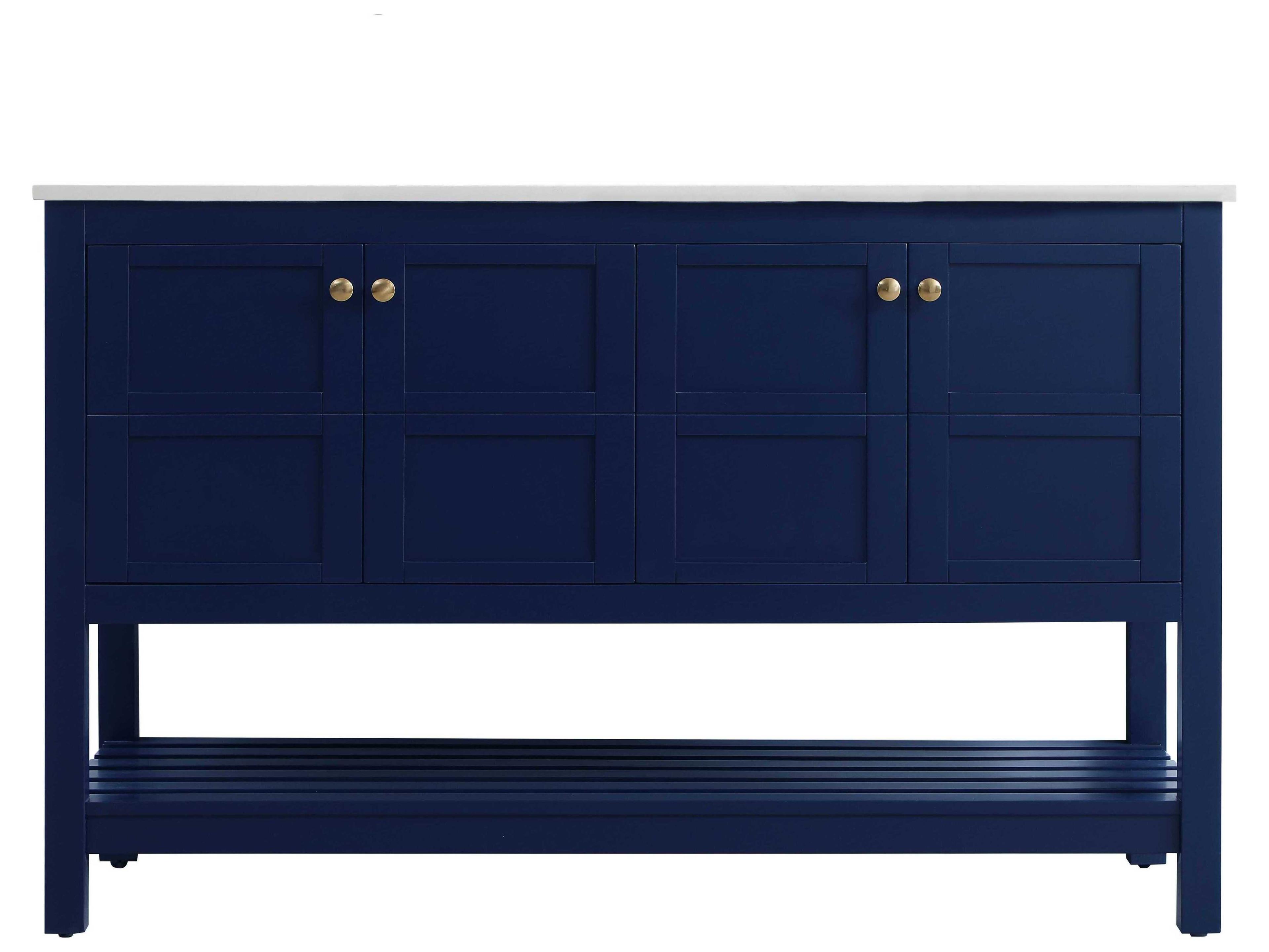 Elegant Lighting Theo Blue Vanity