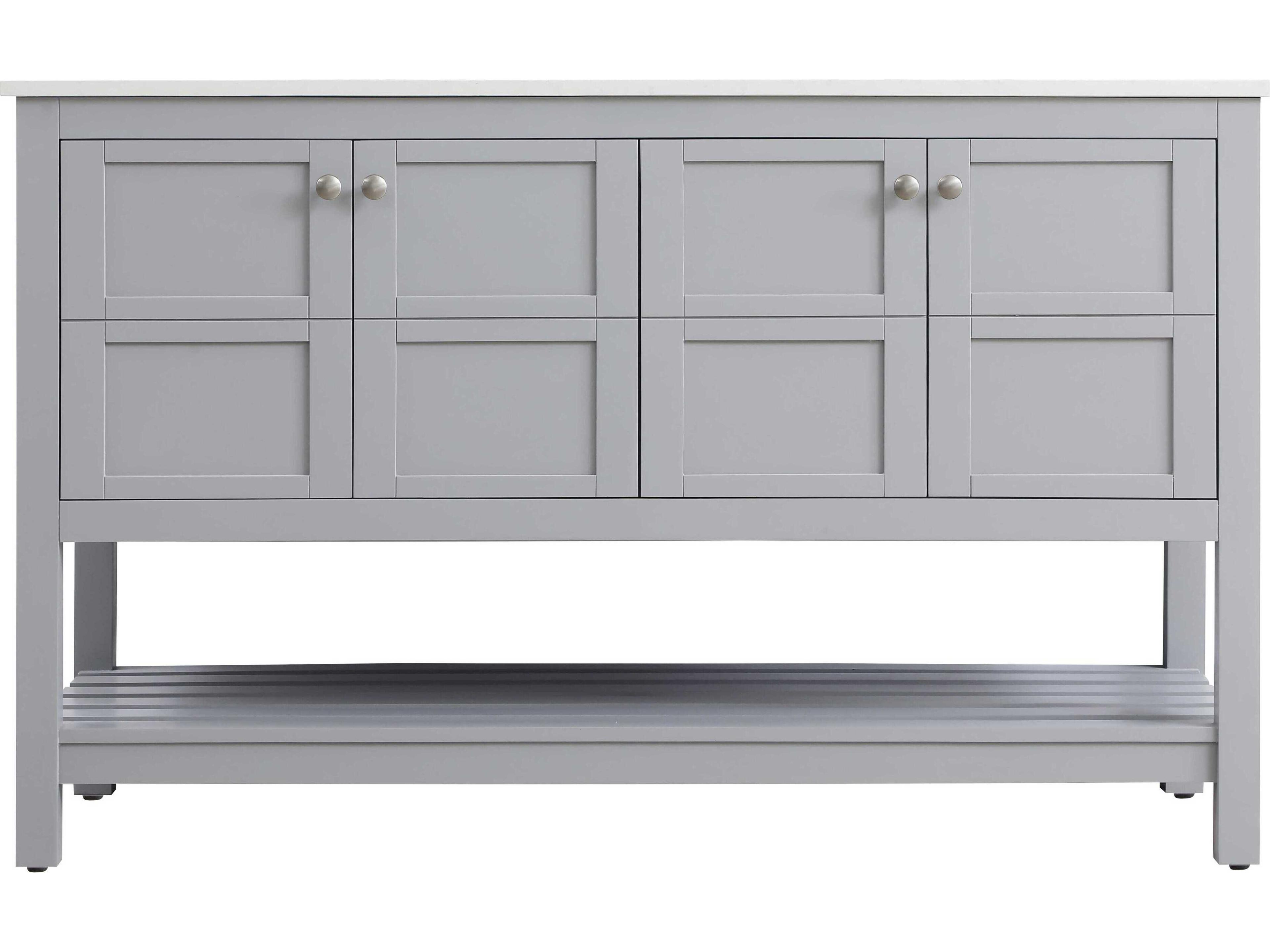 Elegant Lighting Theo Grey Vanity