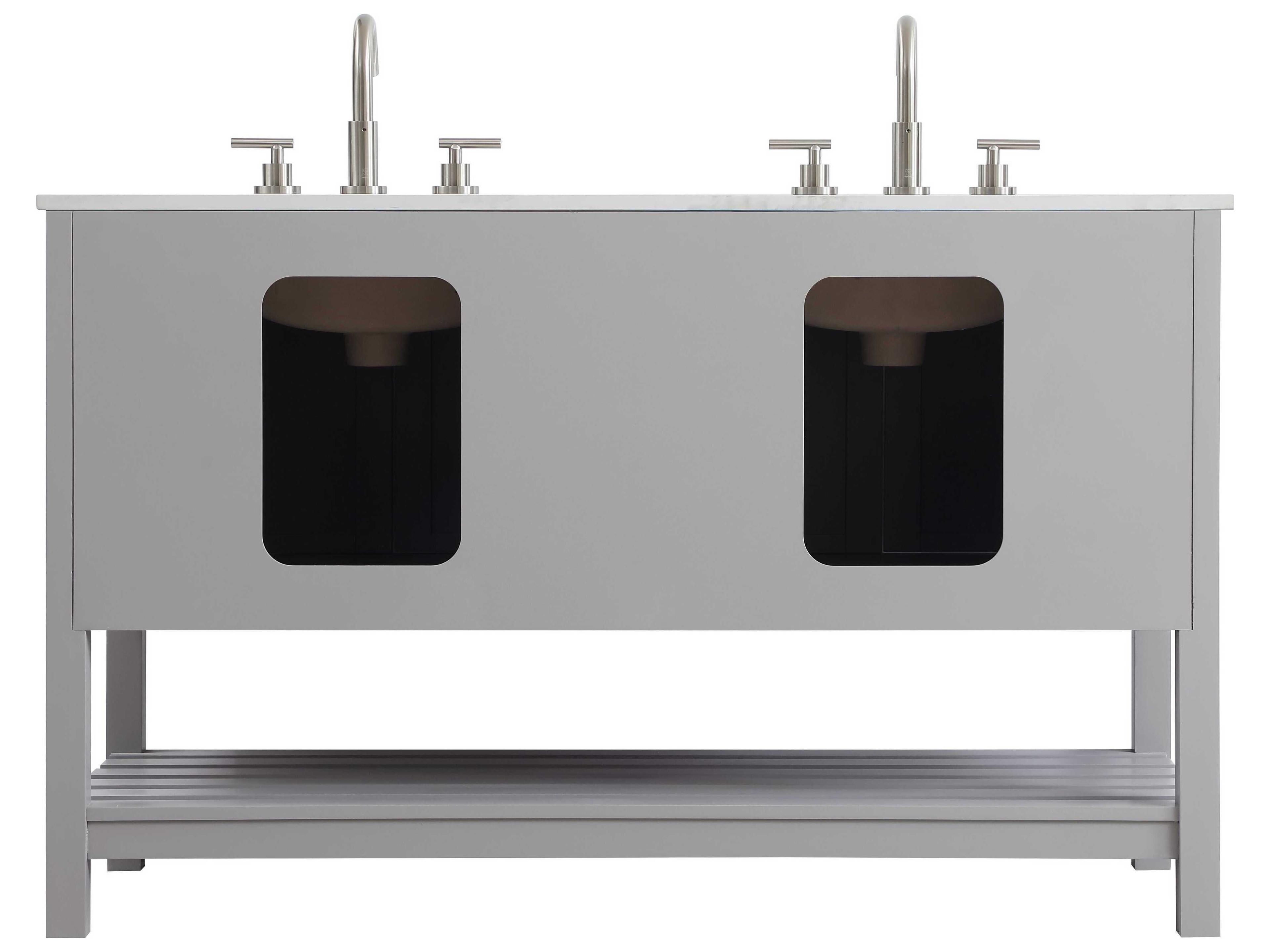 Elegant Lighting Theo Grey Vanity