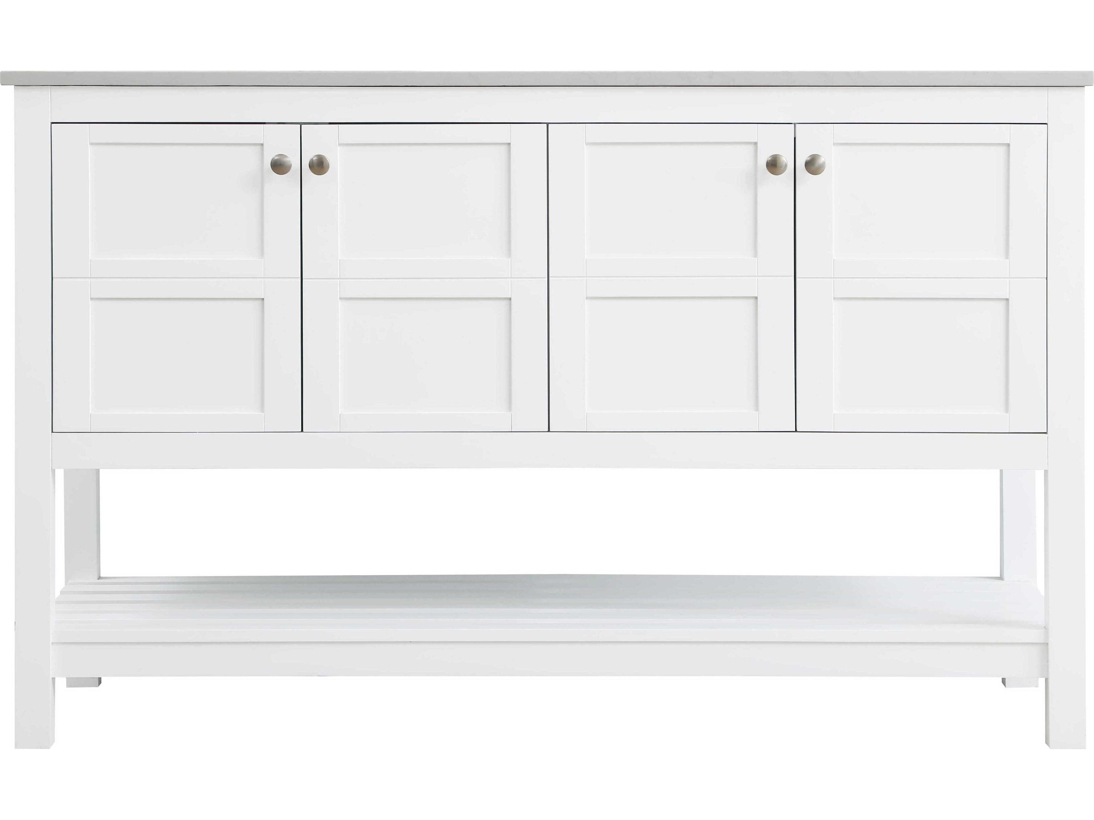 Elegant Lighting Theo White Vanity