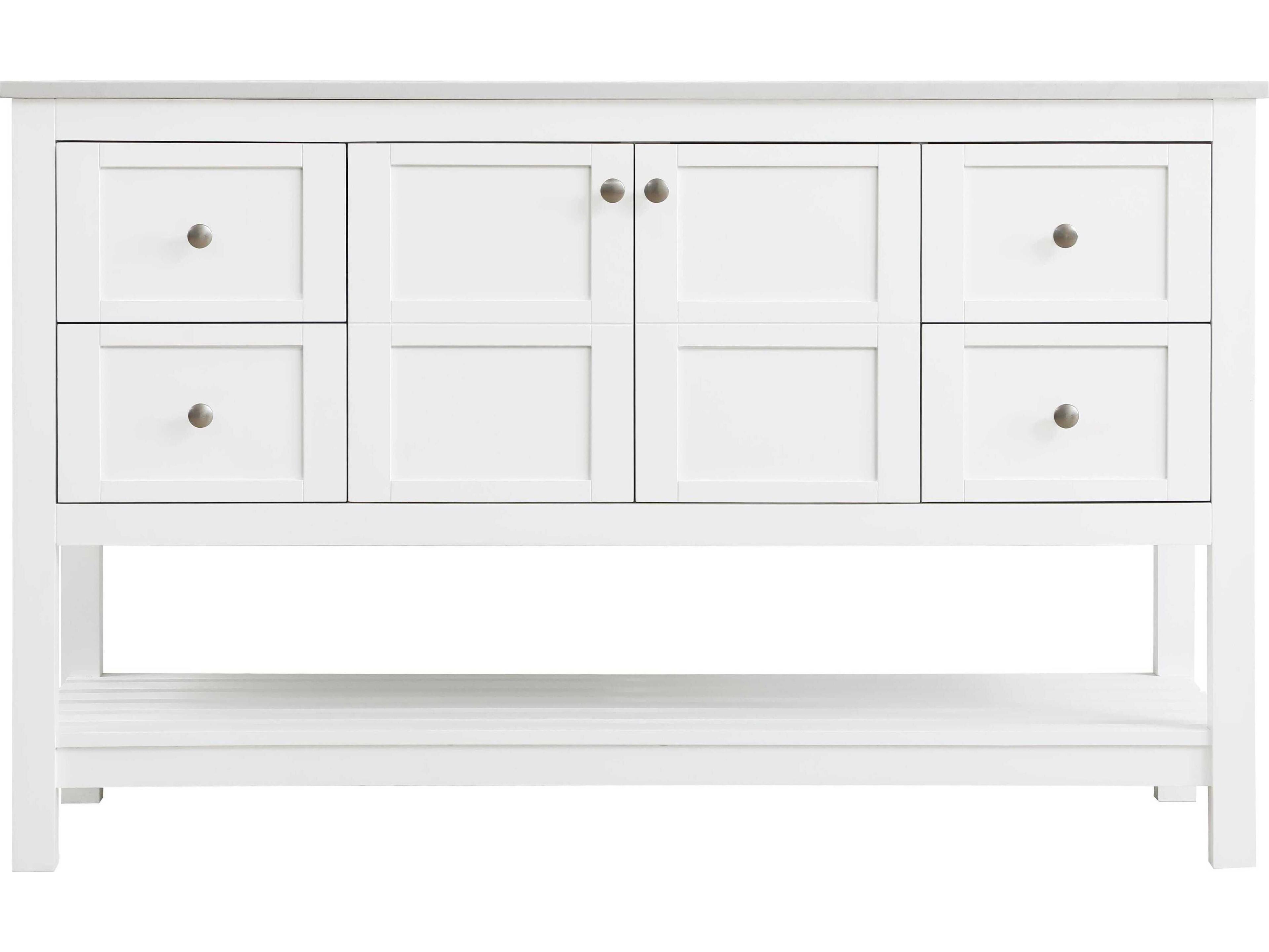 Elegant Lighting Theo White Vanity