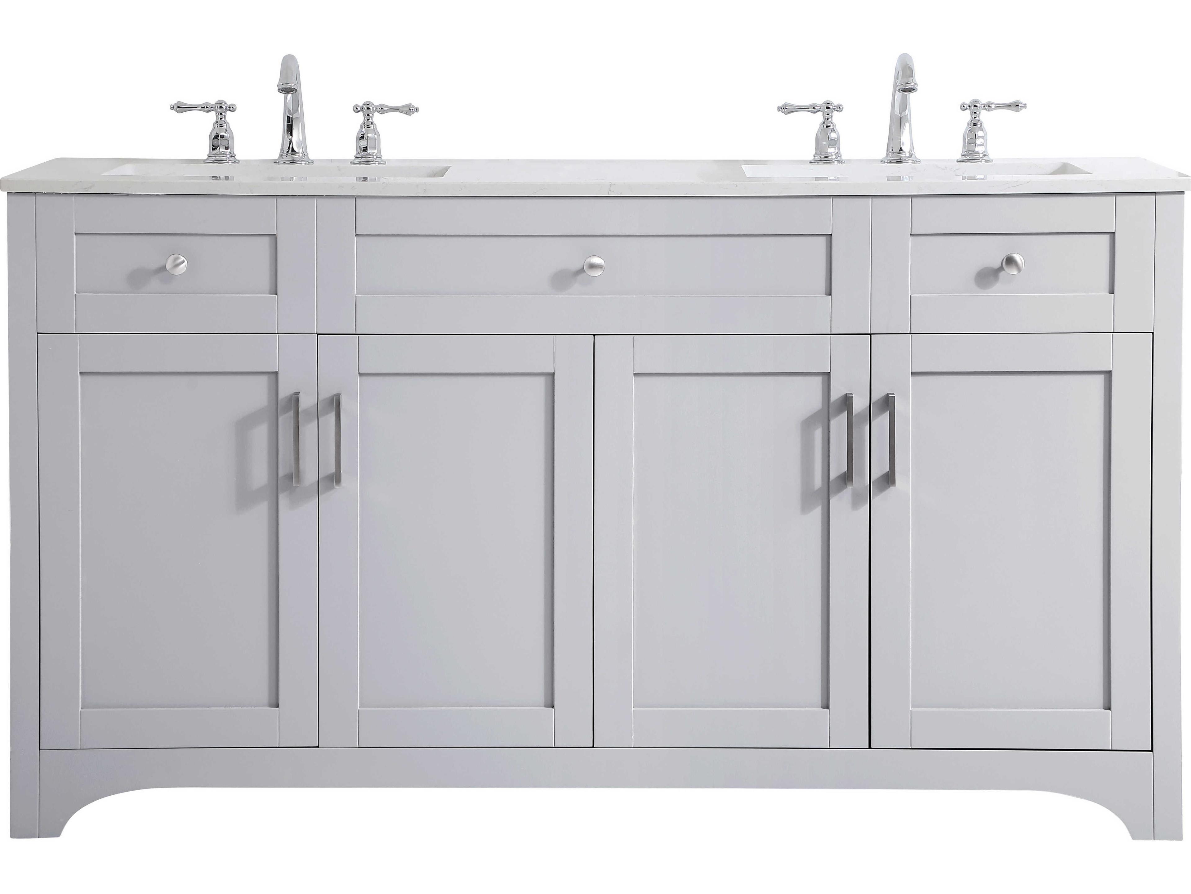 Elegant Lighting Moore 60" Vanity