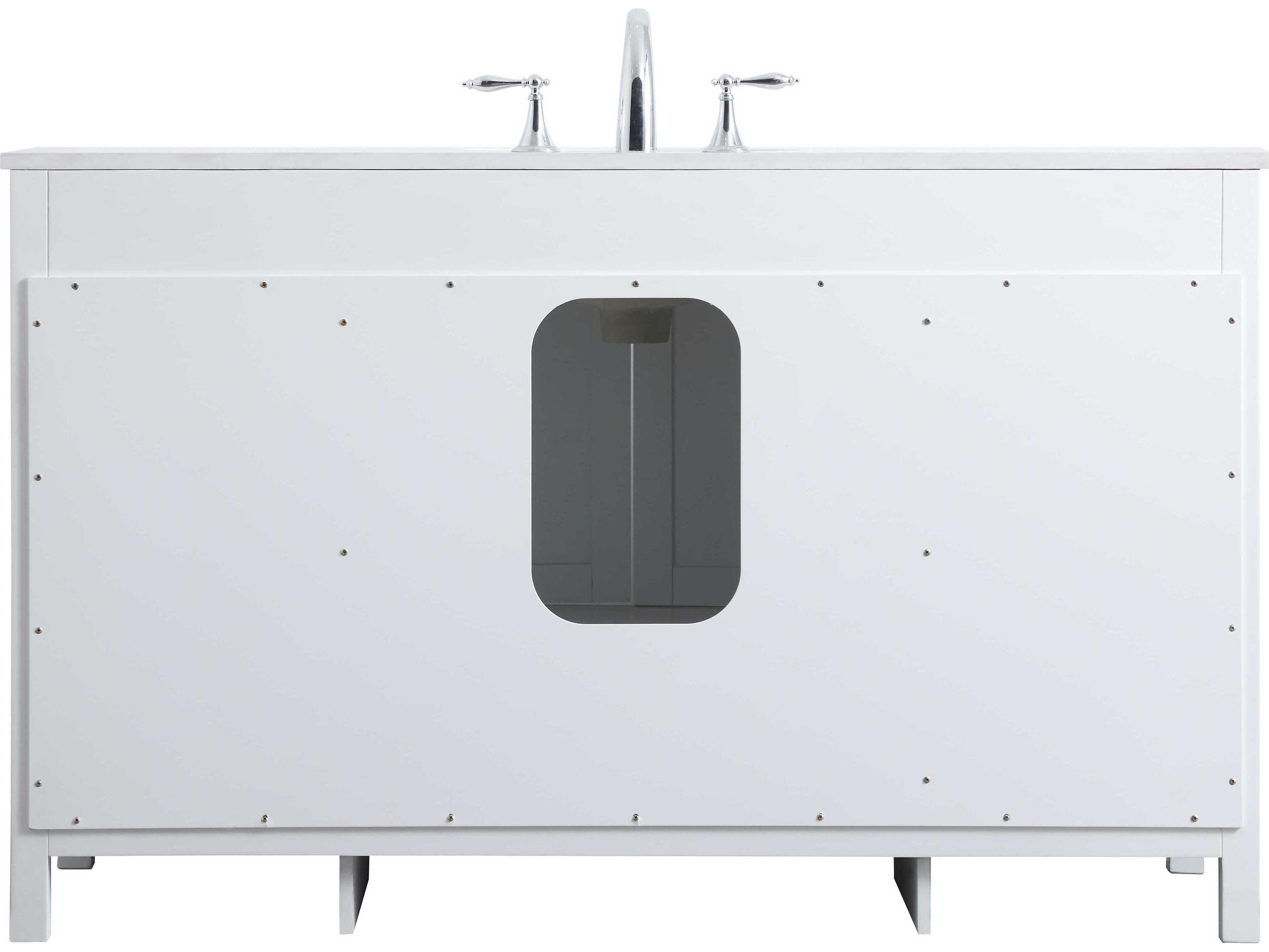 Elegant Lighting Irene White Vanity