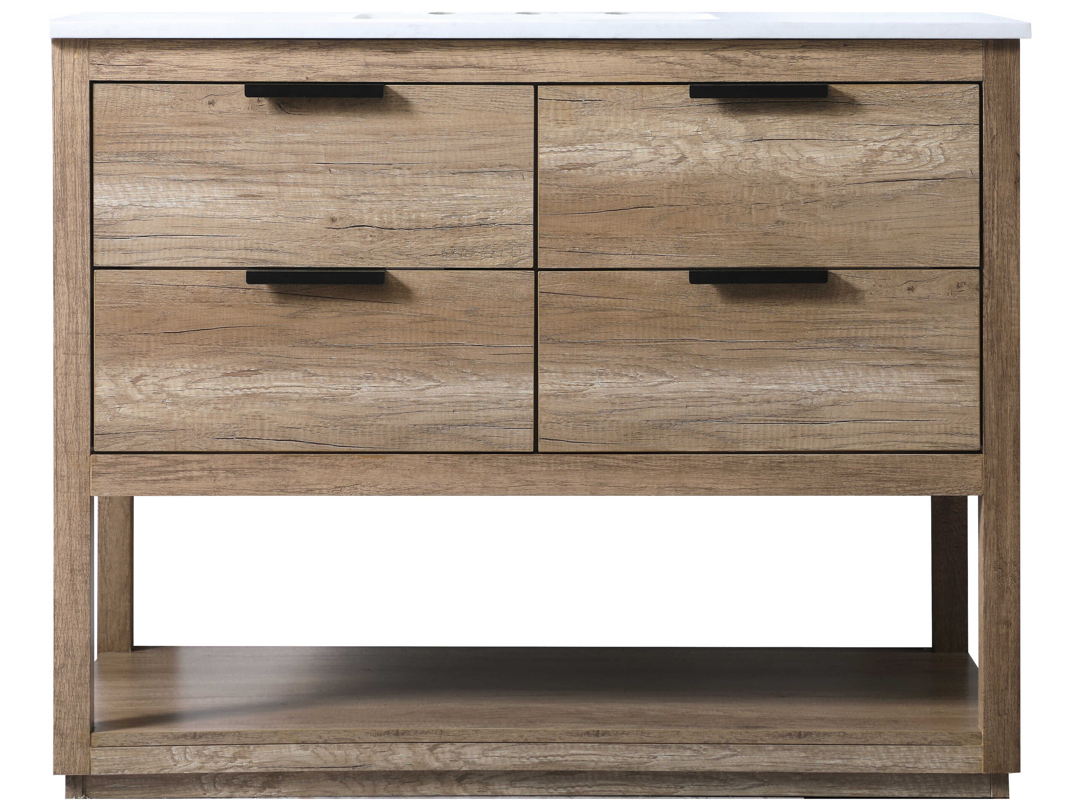 Elegant Lighting Larkin Natural Oak Vanity