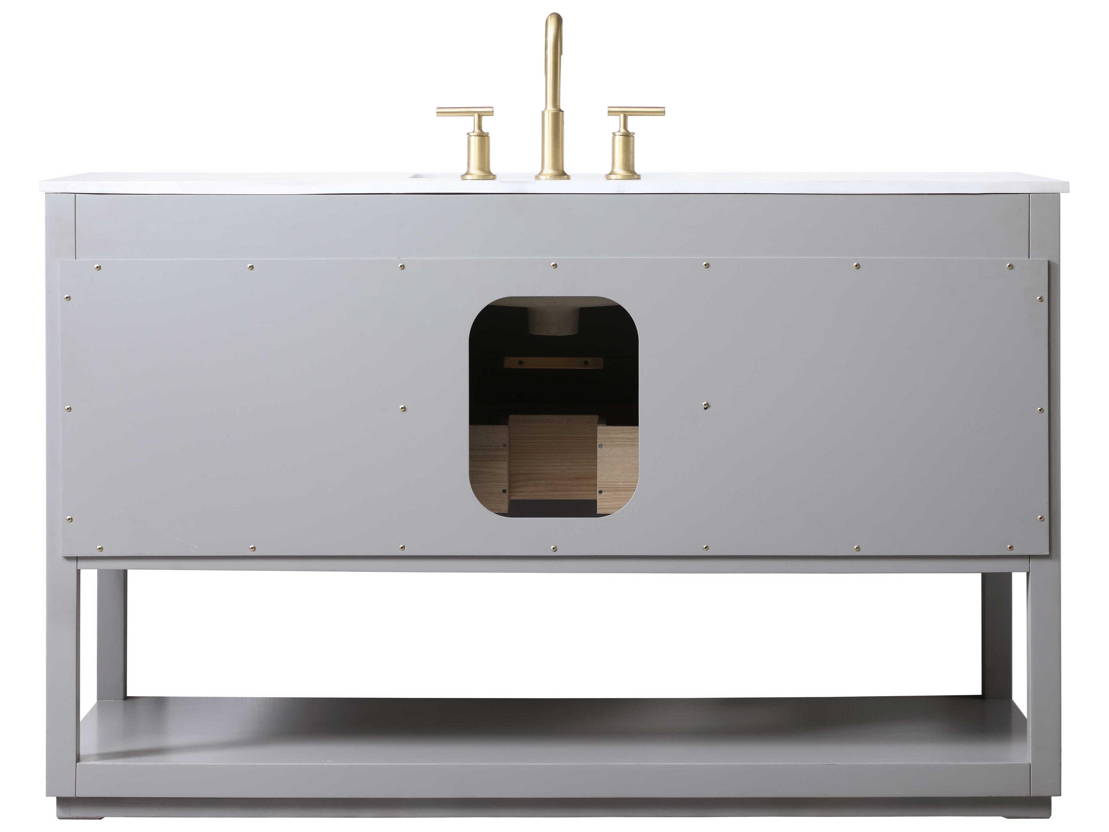 Elegant Lighting Larkin Grey Vanity