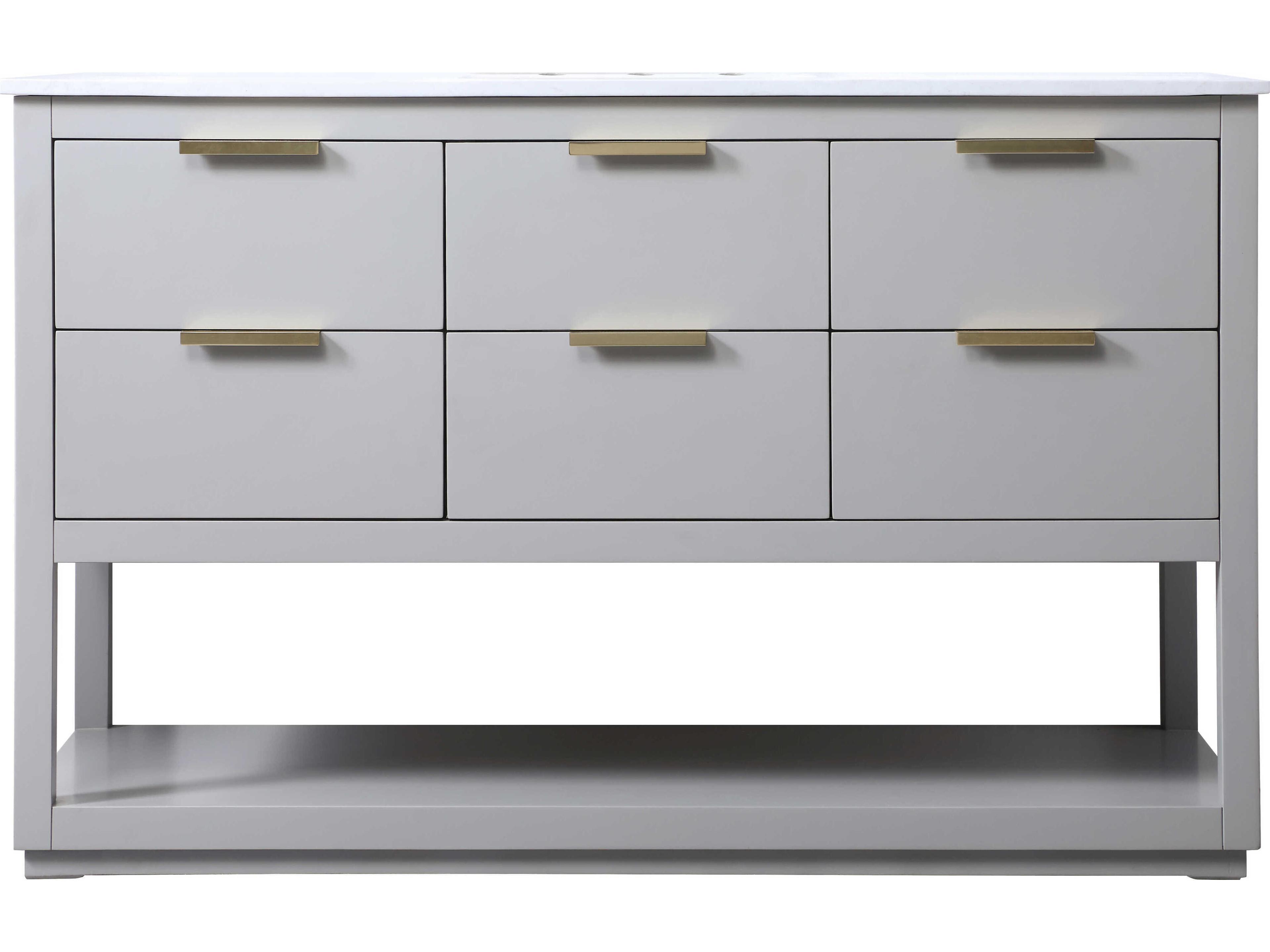 Elegant Lighting Larkin Grey Vanity