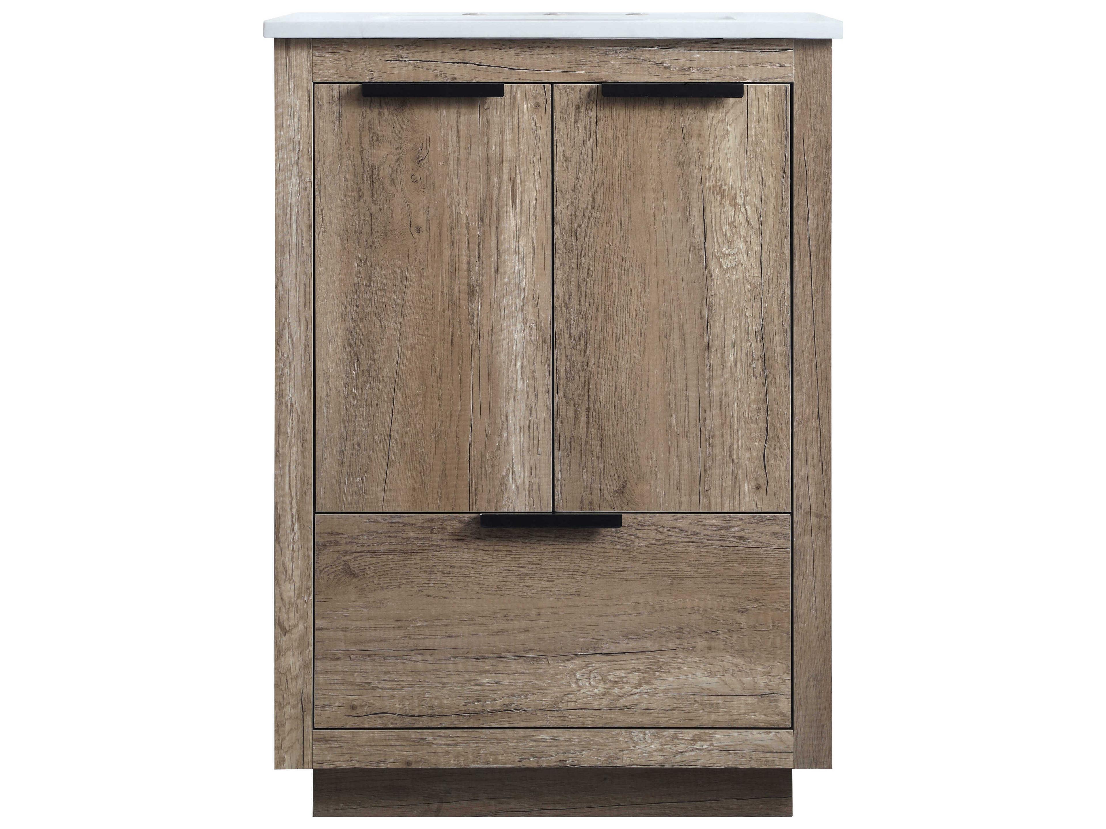 Elegant Lighting Blake Natural Oak Vanity