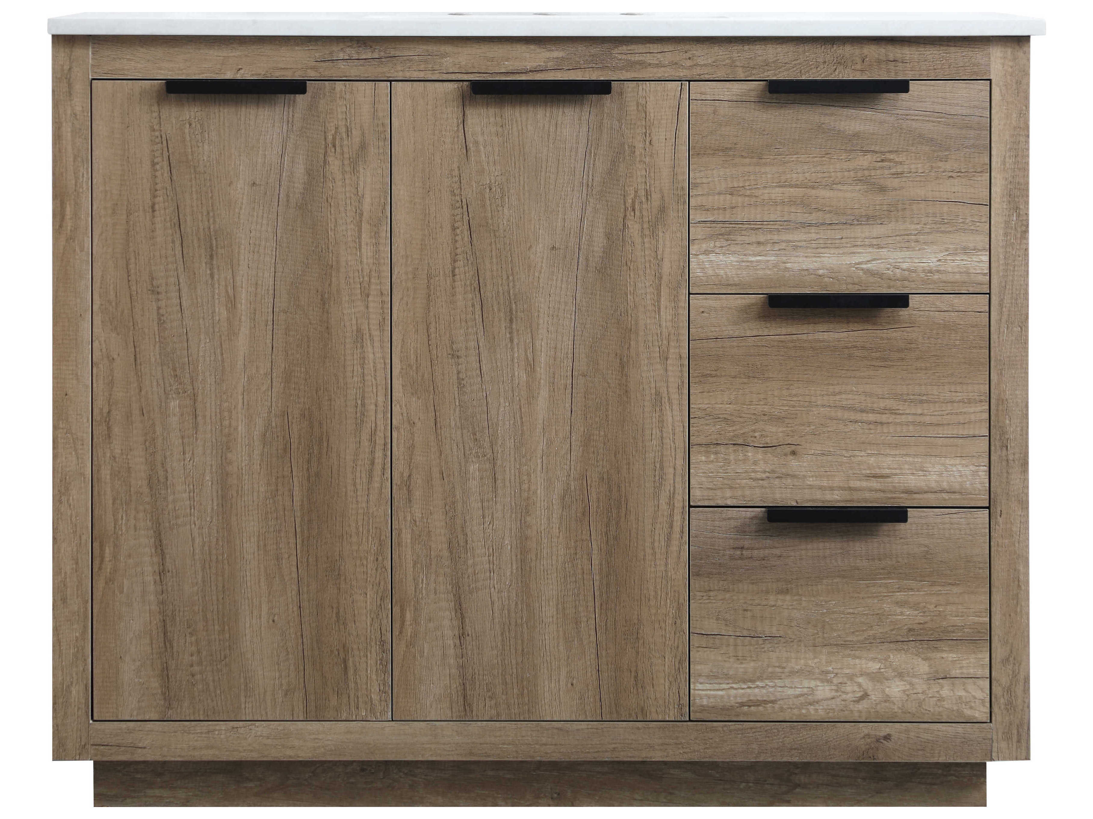 Elegant Lighting Blake Natural Oak Vanity