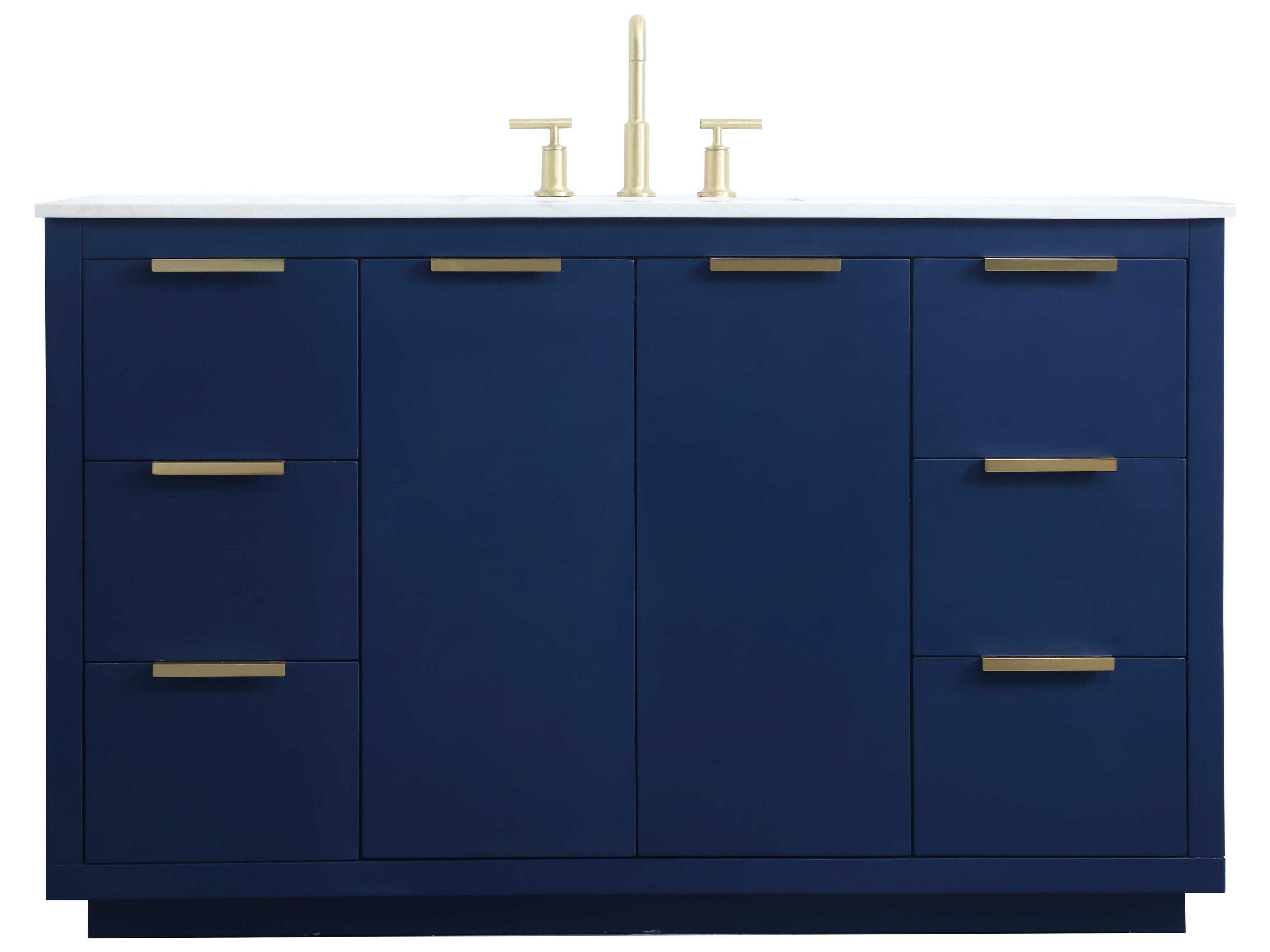 Elegant Lighting Blake Blue Vanity