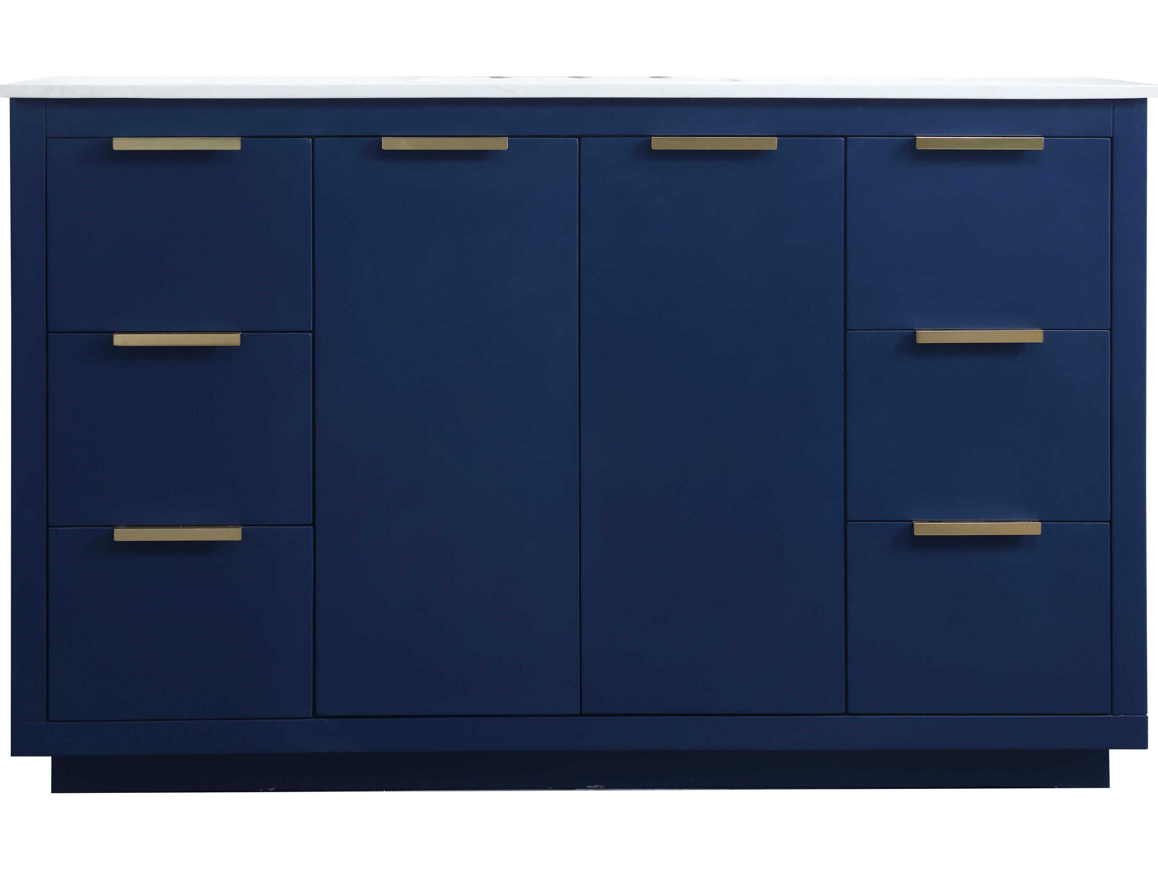 Elegant Lighting Blake Blue Vanity