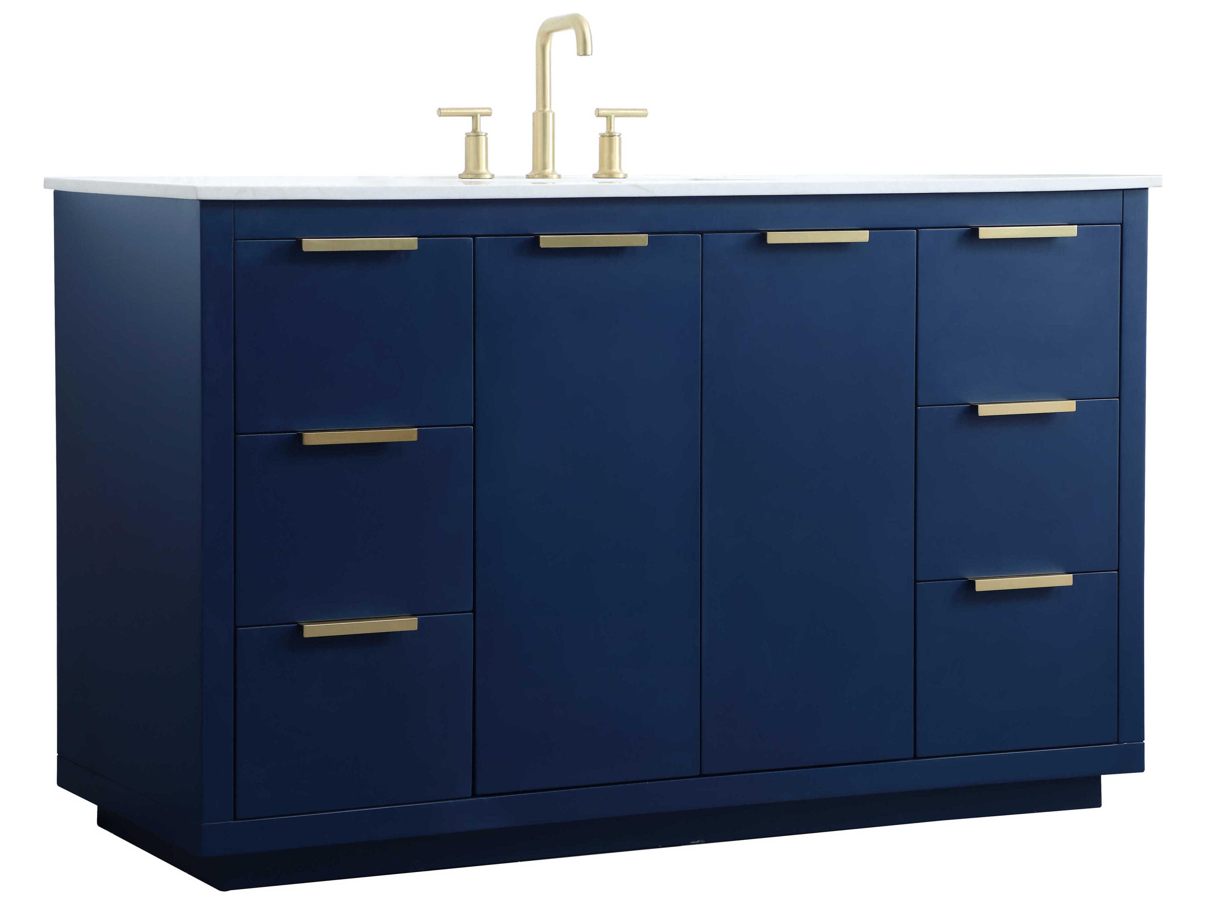 Elegant Lighting Blake Blue Vanity