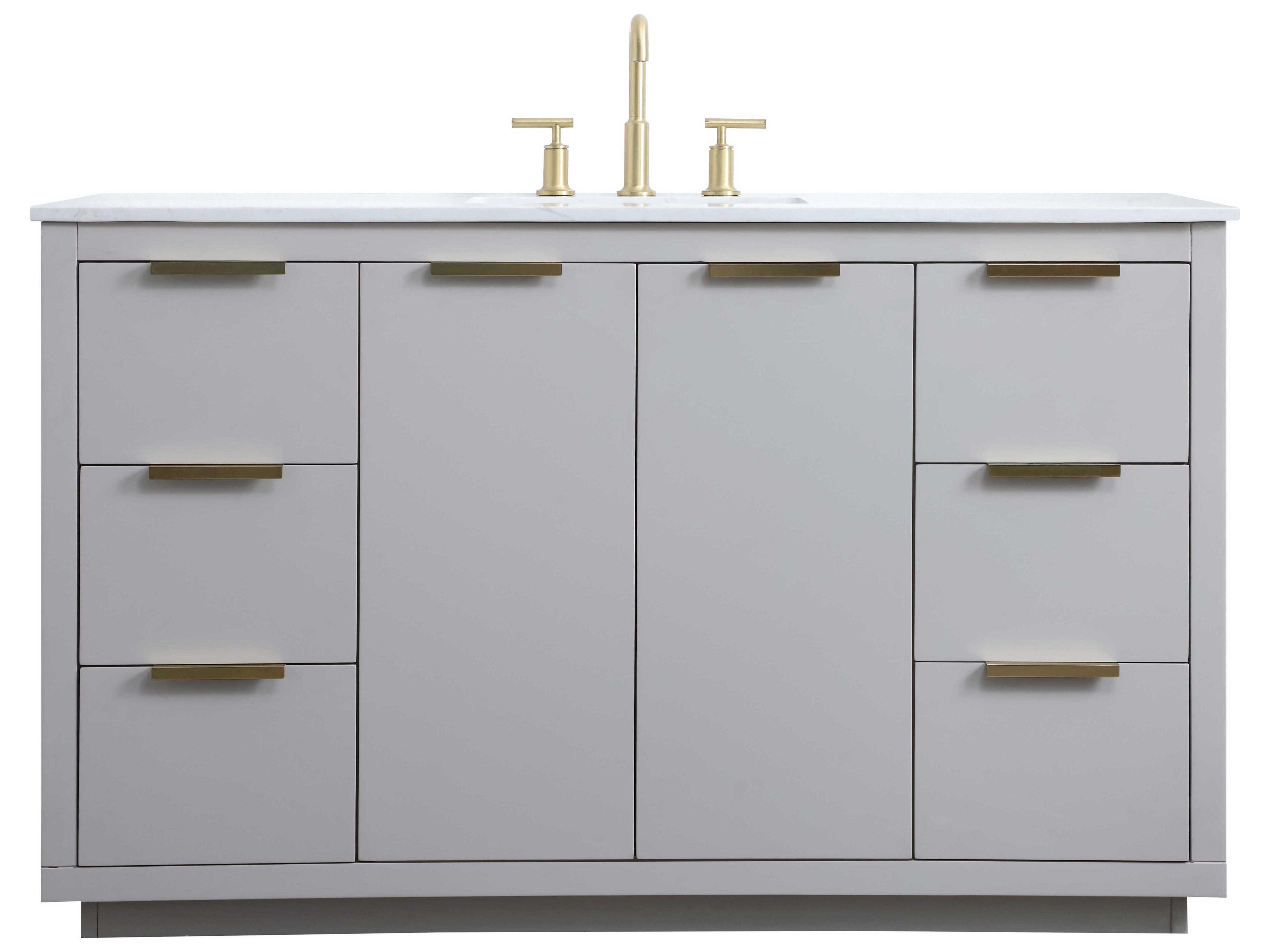 Elegant Lighting Blake Grey Vanity