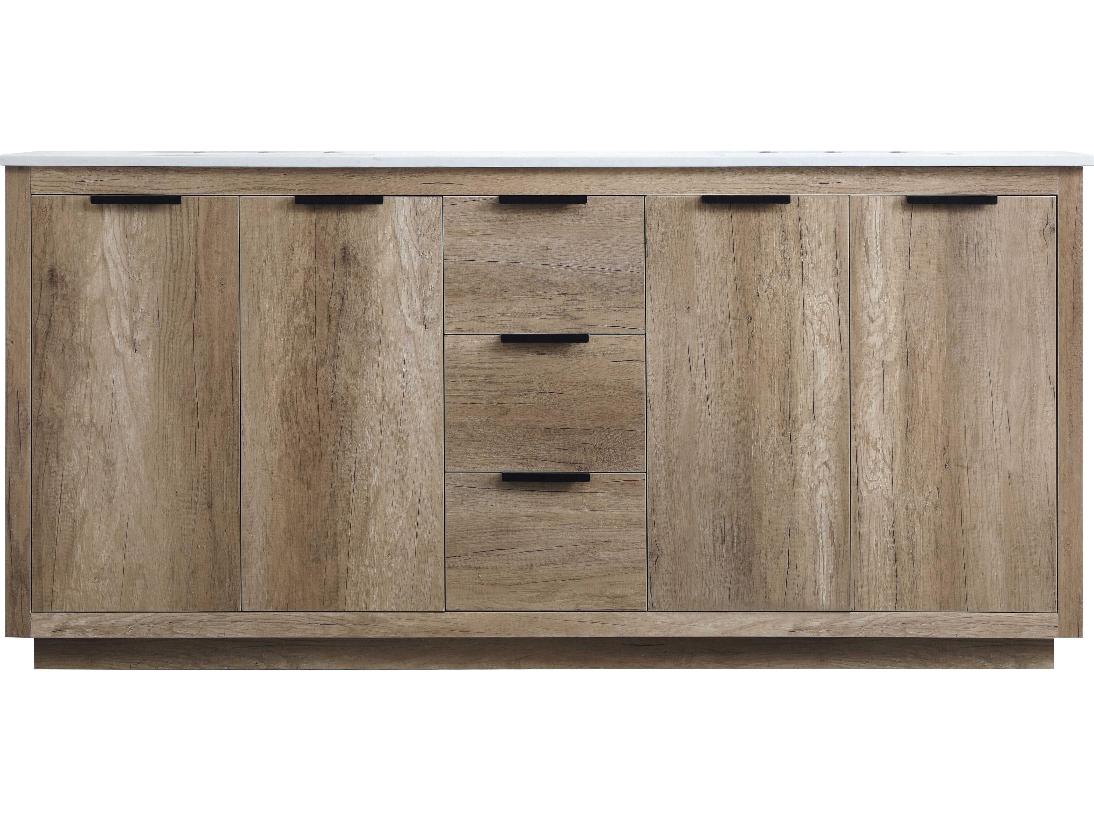 Elegant Lighting Blake Natural Oak Vanity