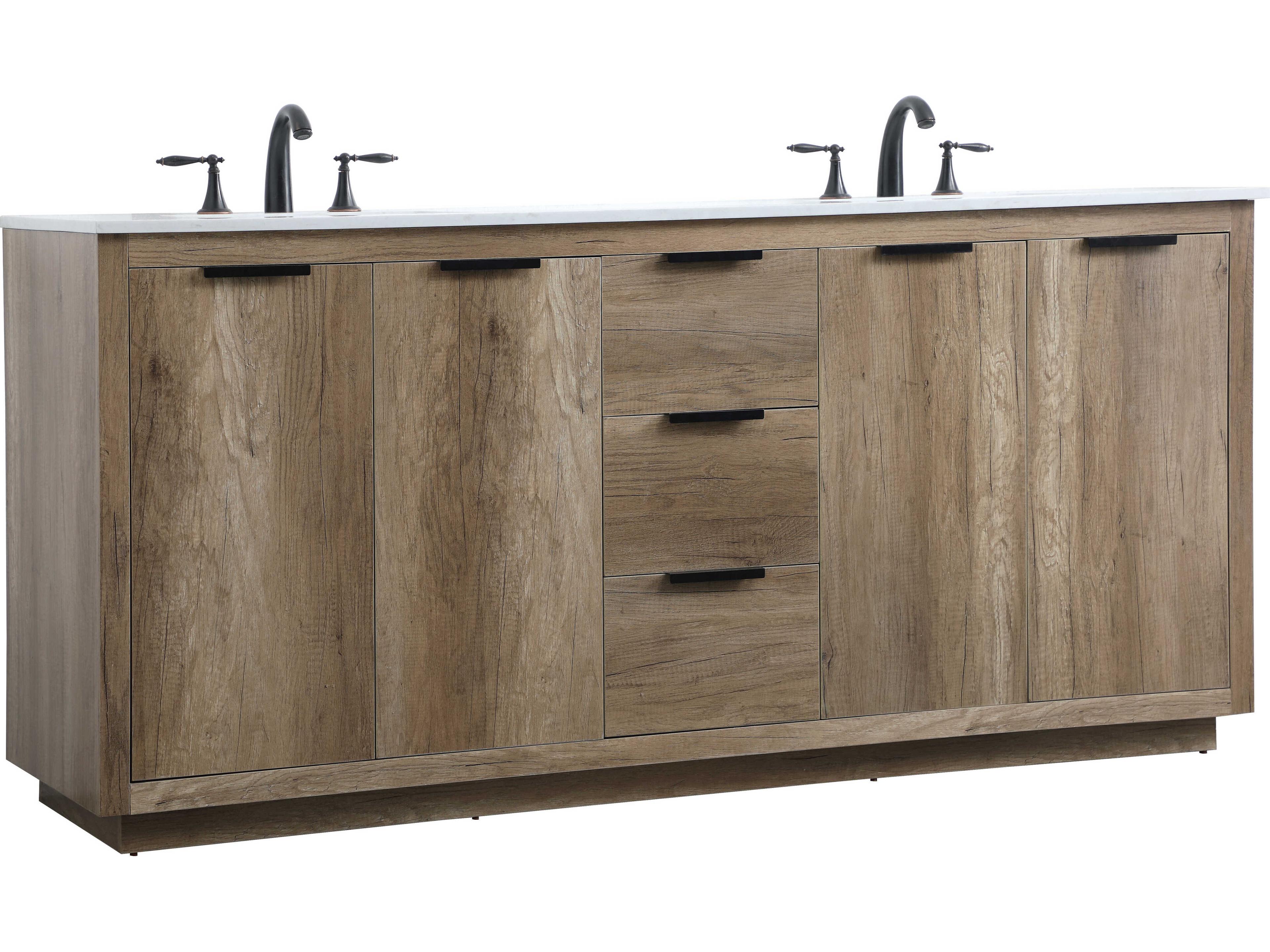 Elegant Lighting Blake Natural Oak Vanity