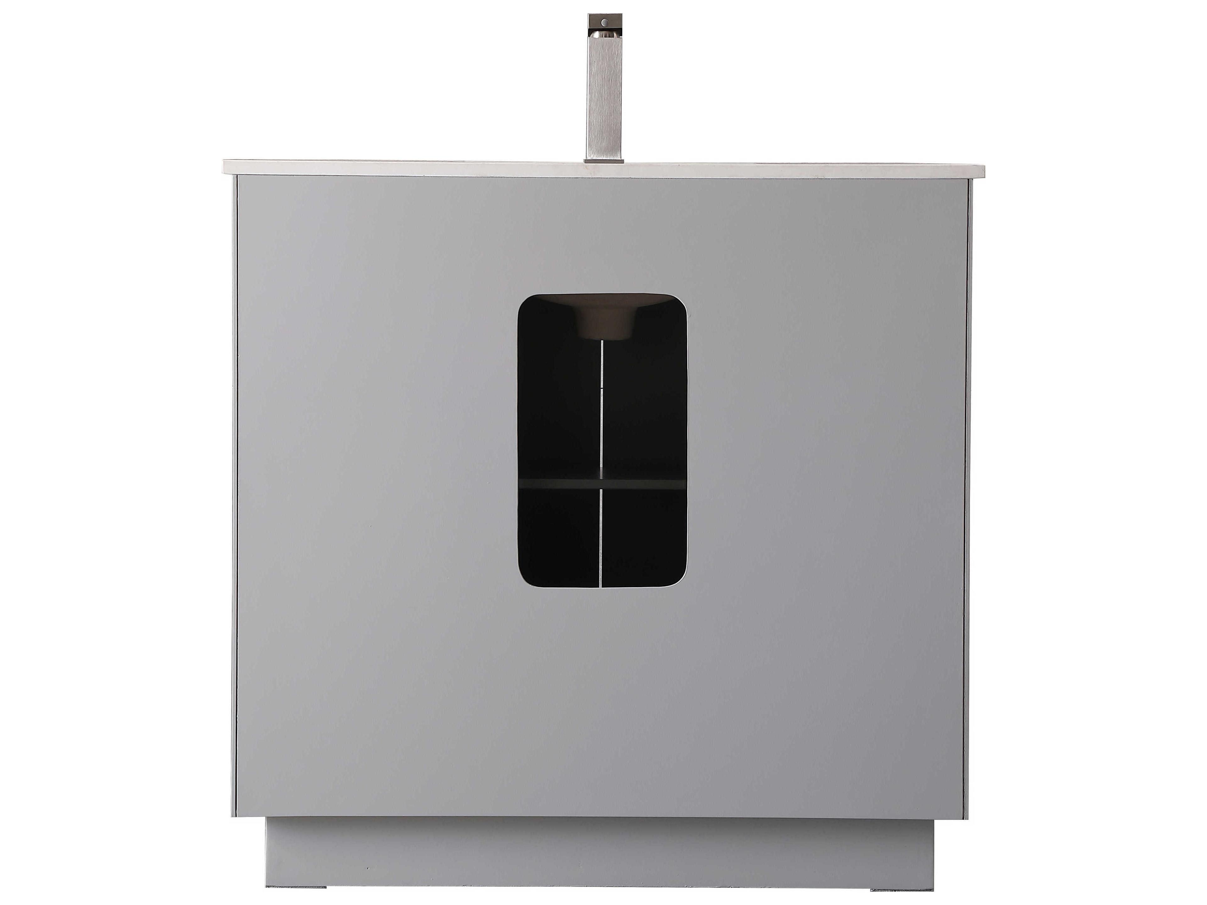 Elegant Lighting Hayes Grey Vanity