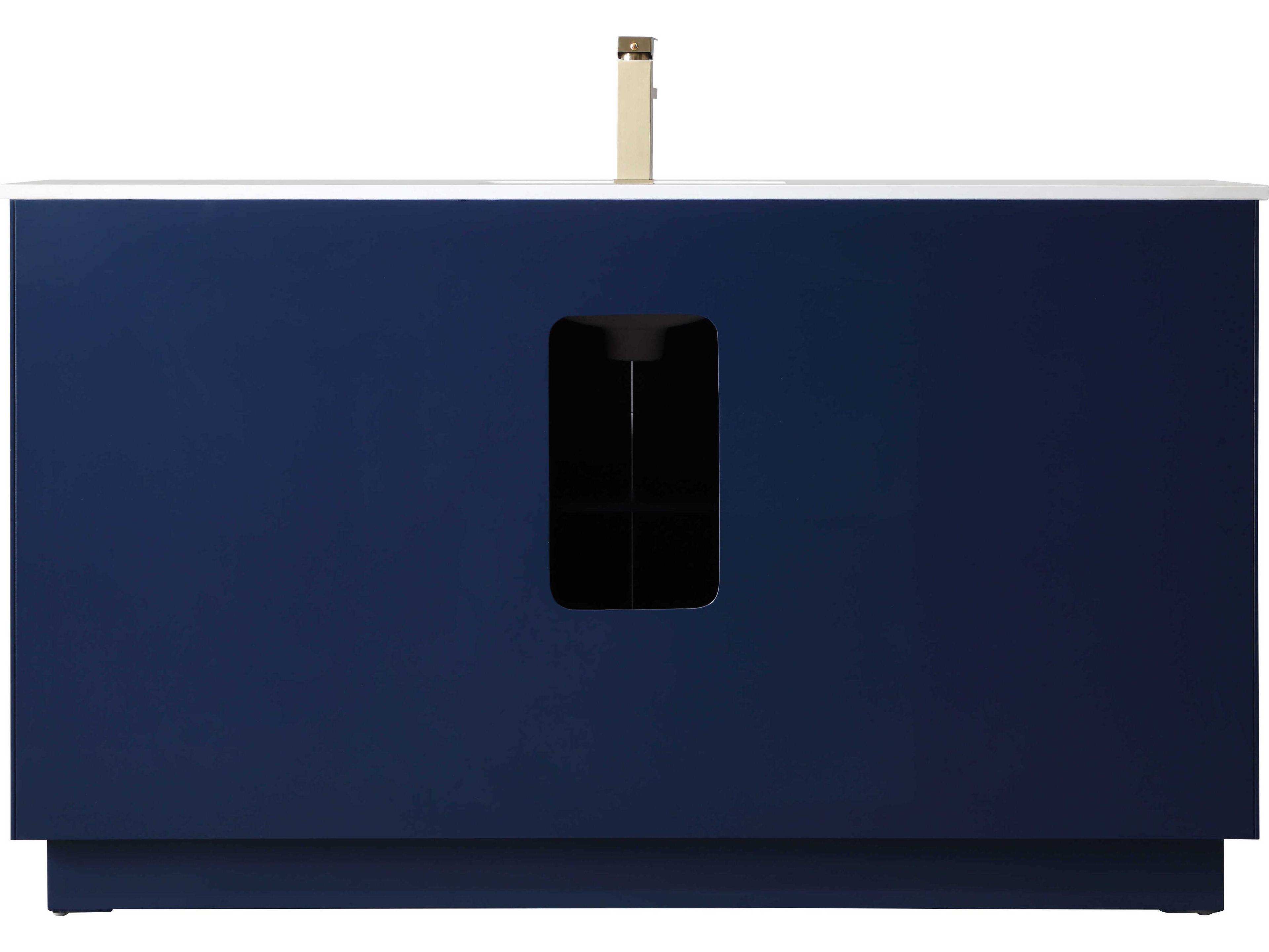 Elegant Lighting Hayes Blue Vanity