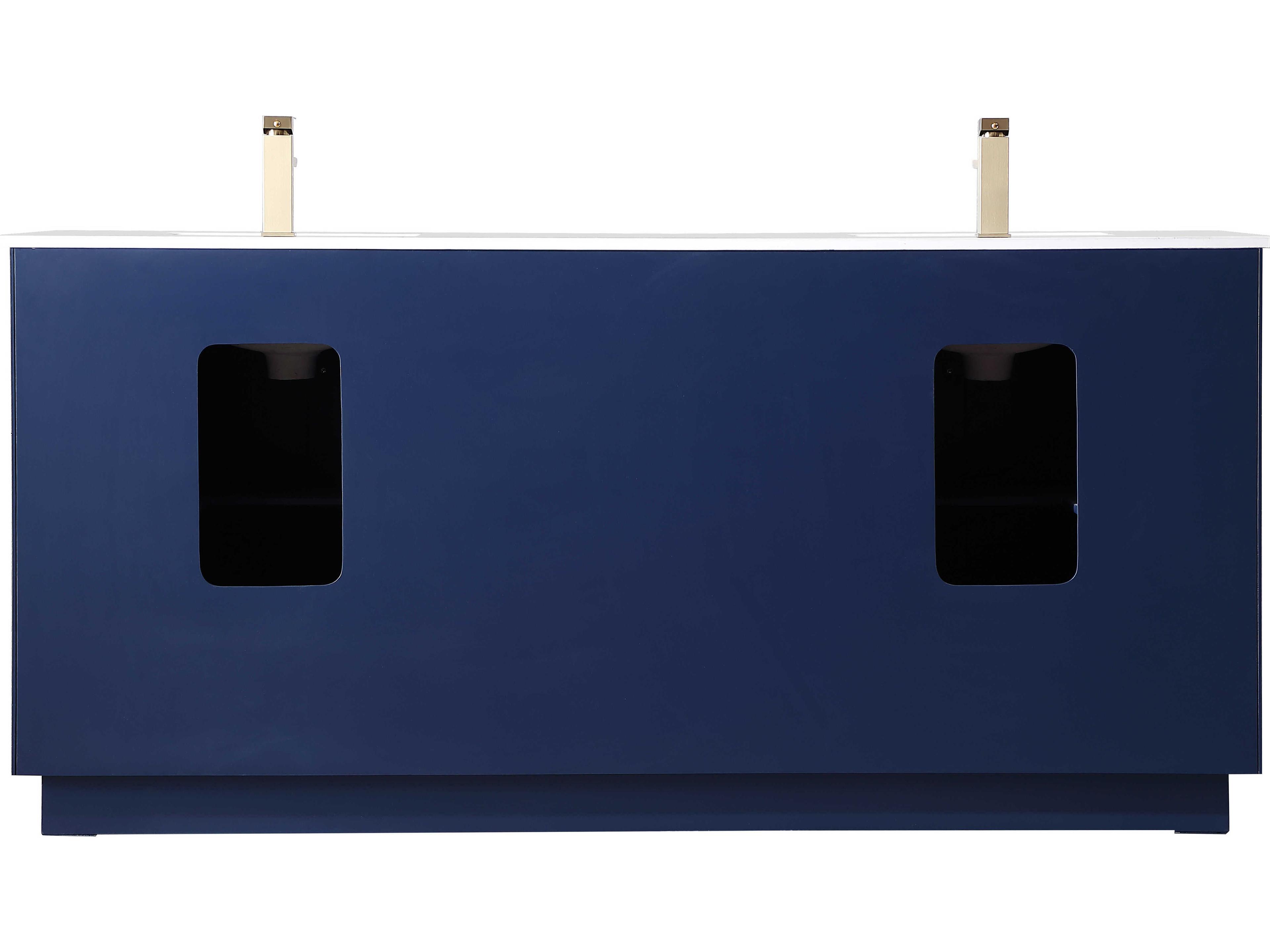 Elegant Lighting Hayes Blue Vanity