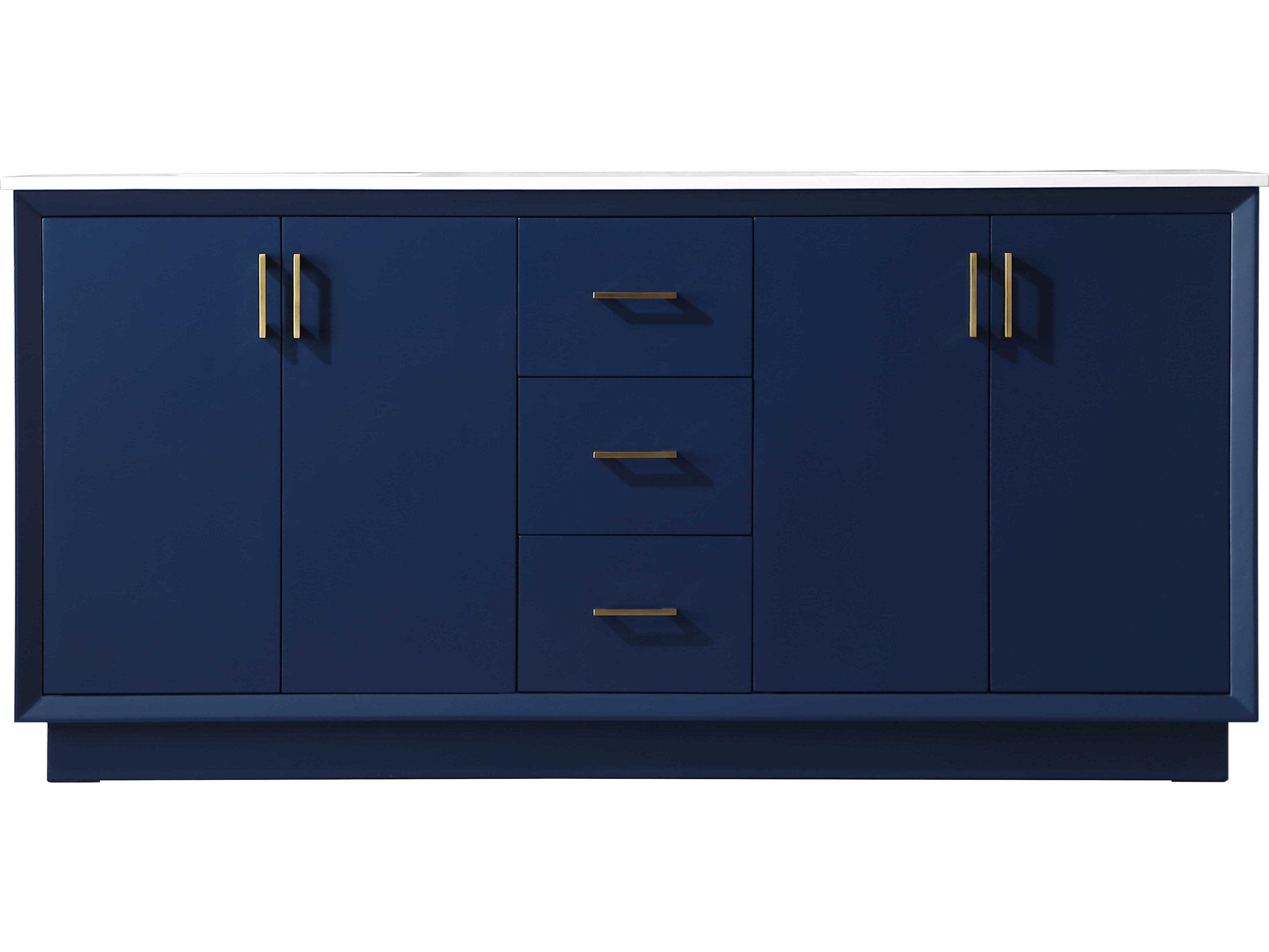 Elegant Lighting Hayes Blue Vanity