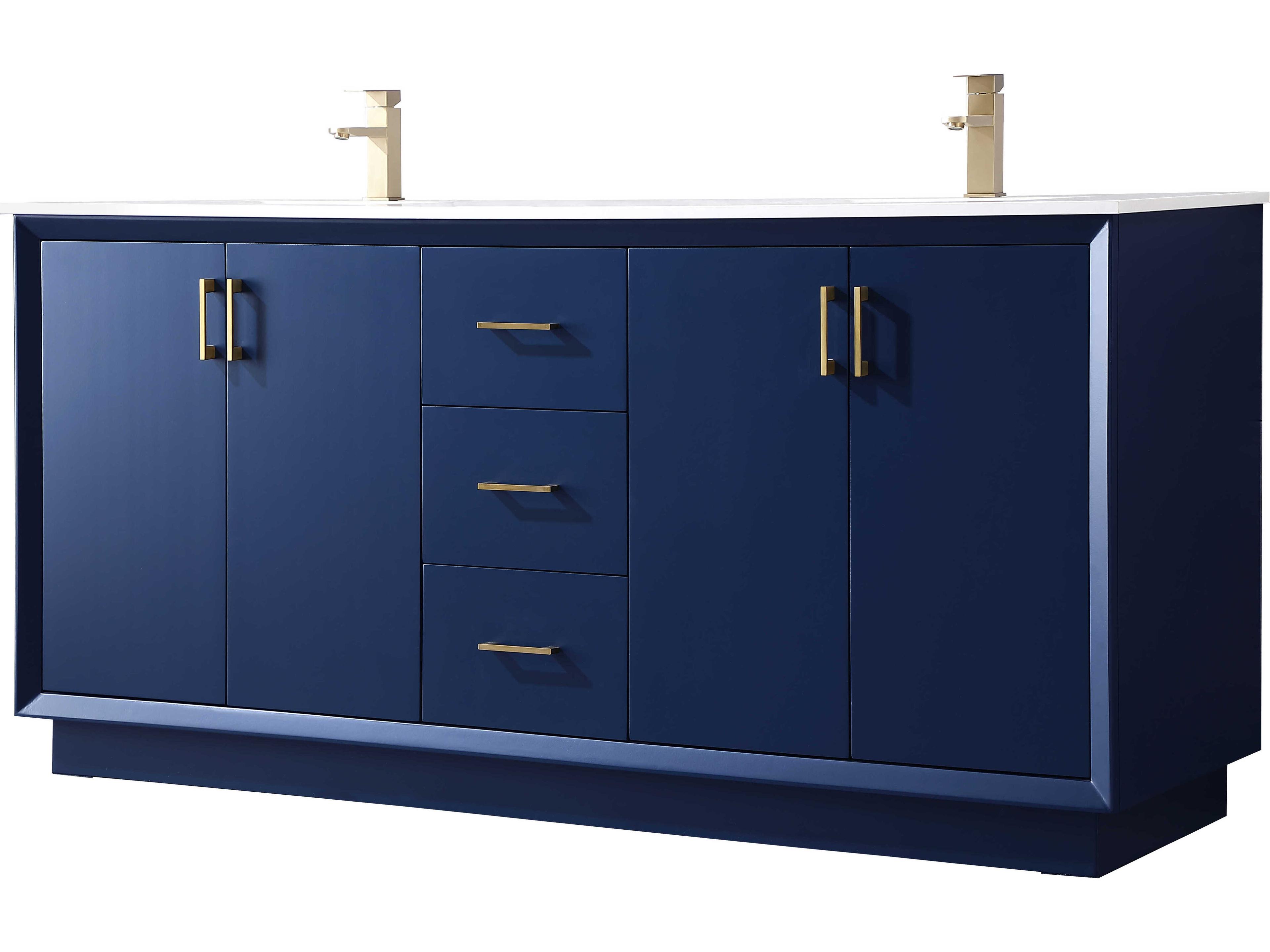 Elegant Lighting Hayes Blue Vanity