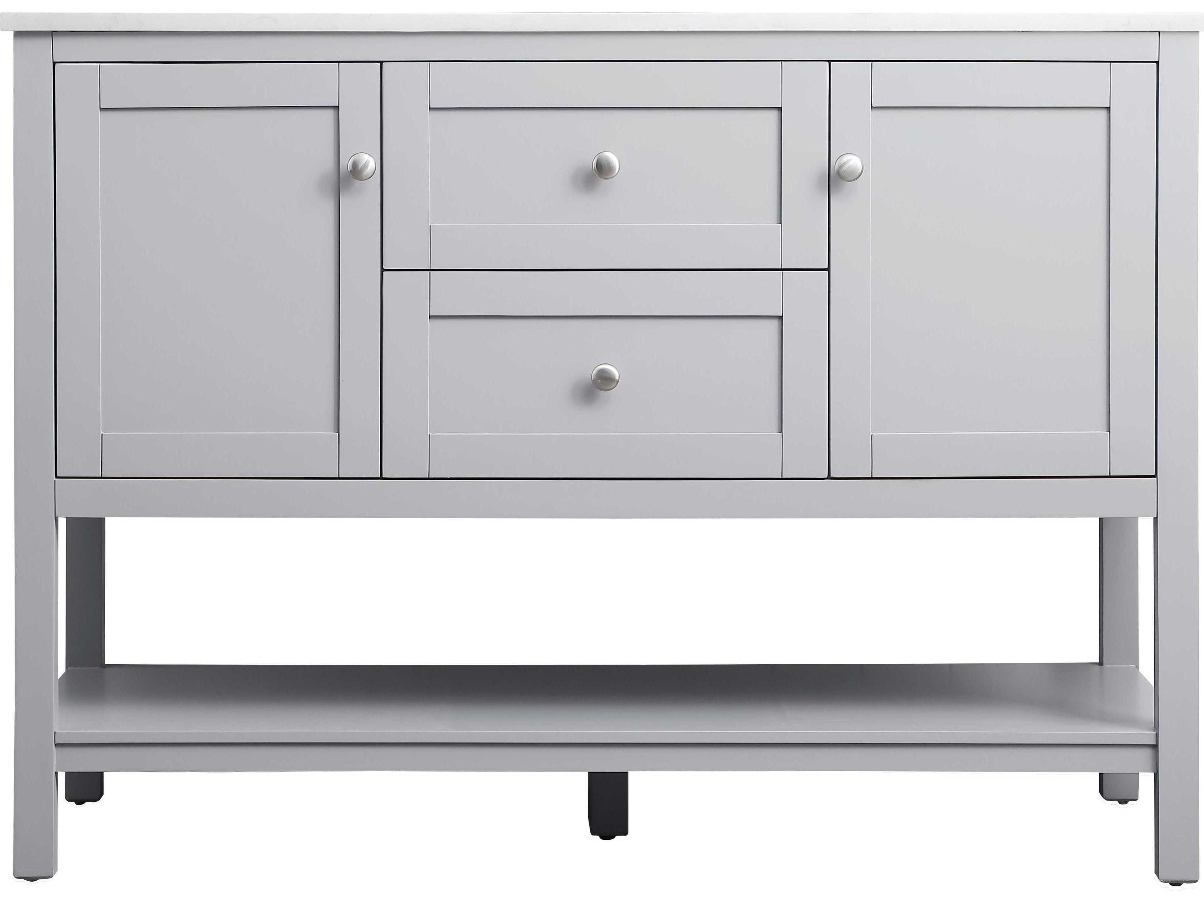 Elegant Lighting Heath Grey Vanity