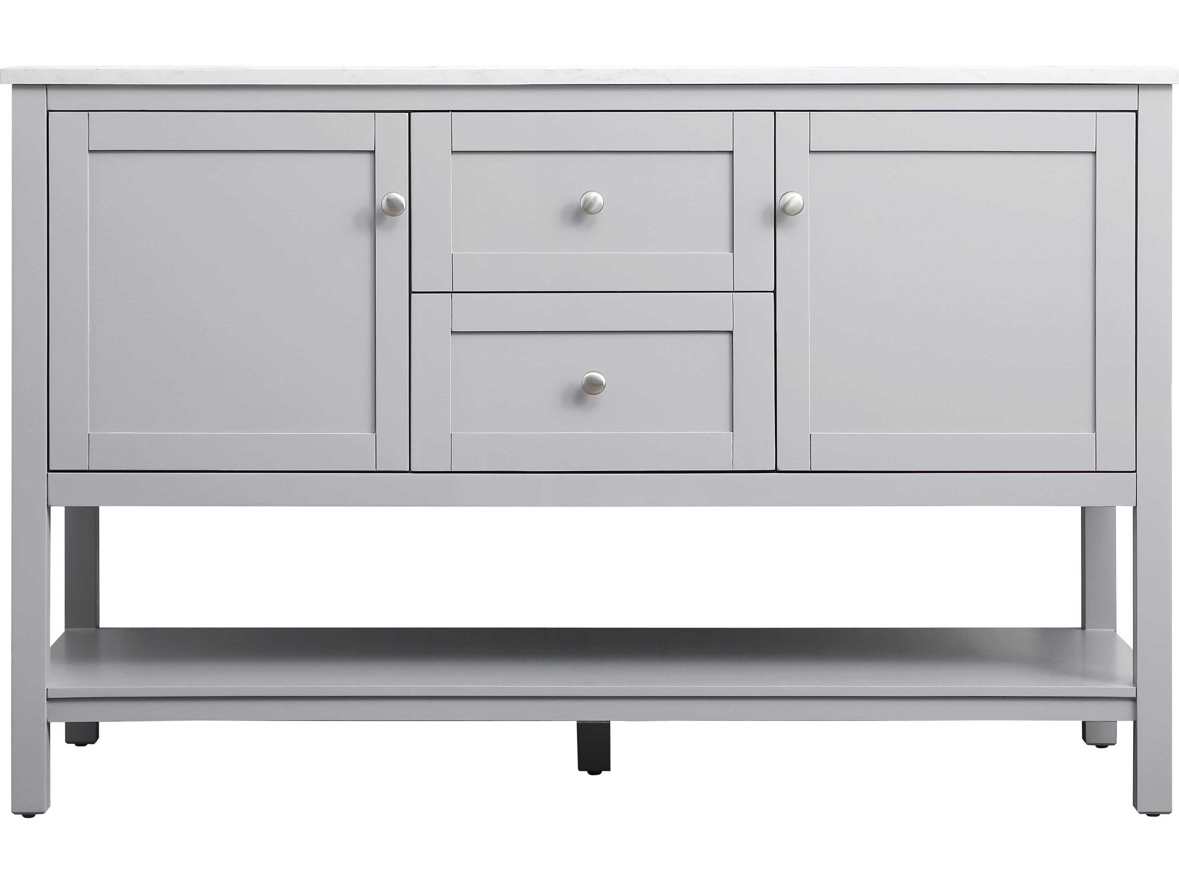 Elegant Lighting Heath Grey Vanity