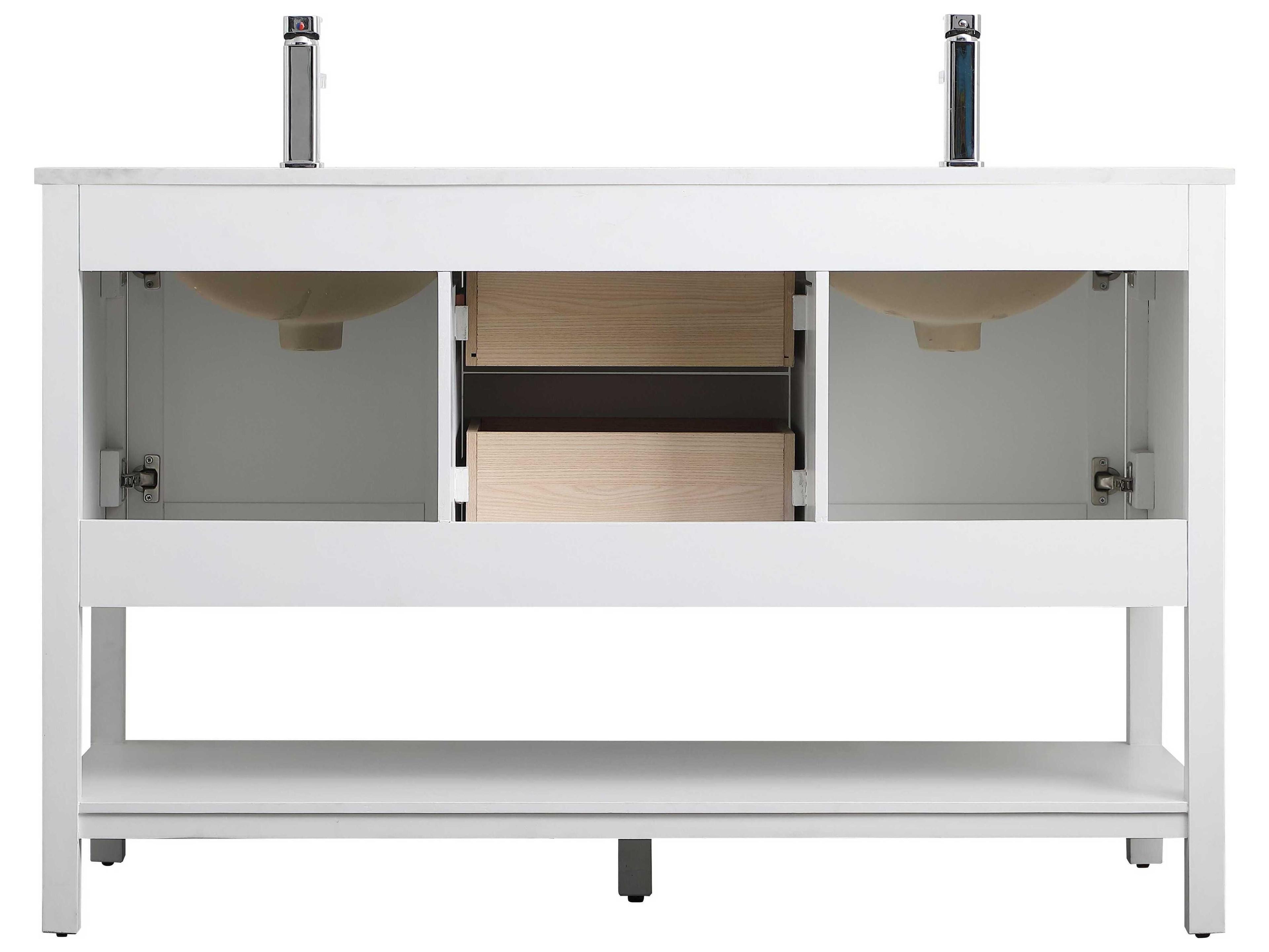 Elegant Lighting Heath White Vanity